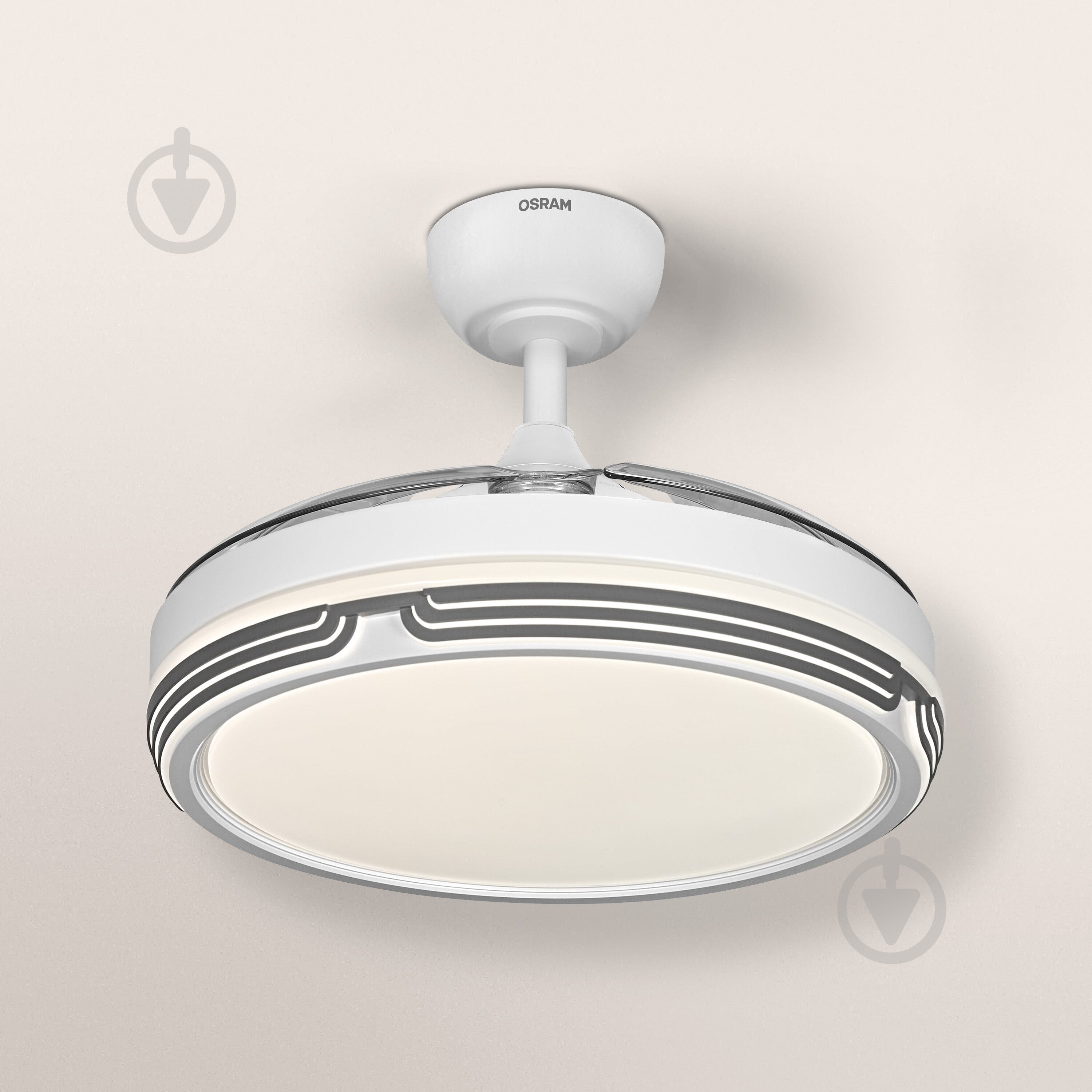 Люстра-вентилятор Osram Ceiling DIM 36 Вт белый FAN LEVECHE - фото 19