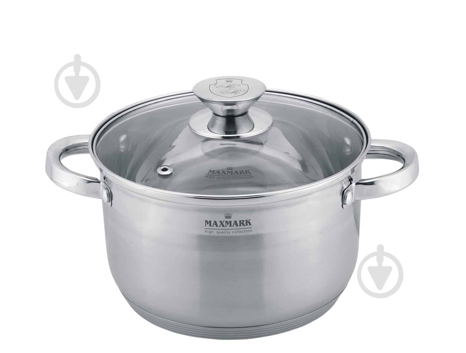 ᐉ Кастрюля с крышкой Maxmark 3 л 20 см MK-3703 • Купить в Киеве