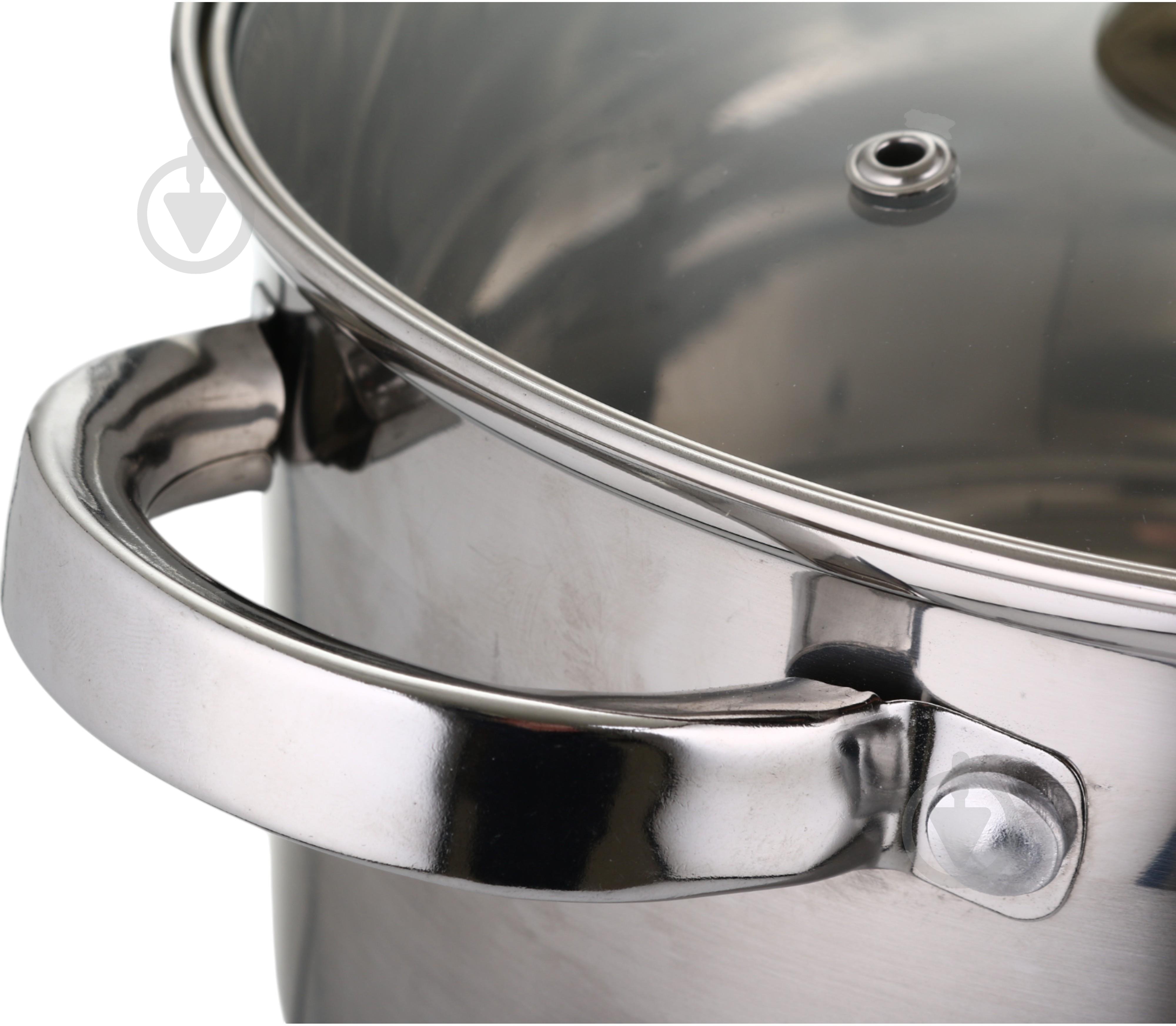 Кастрюля с крышкой Maxmark 4 л 22 см MK-3704 - фото 4