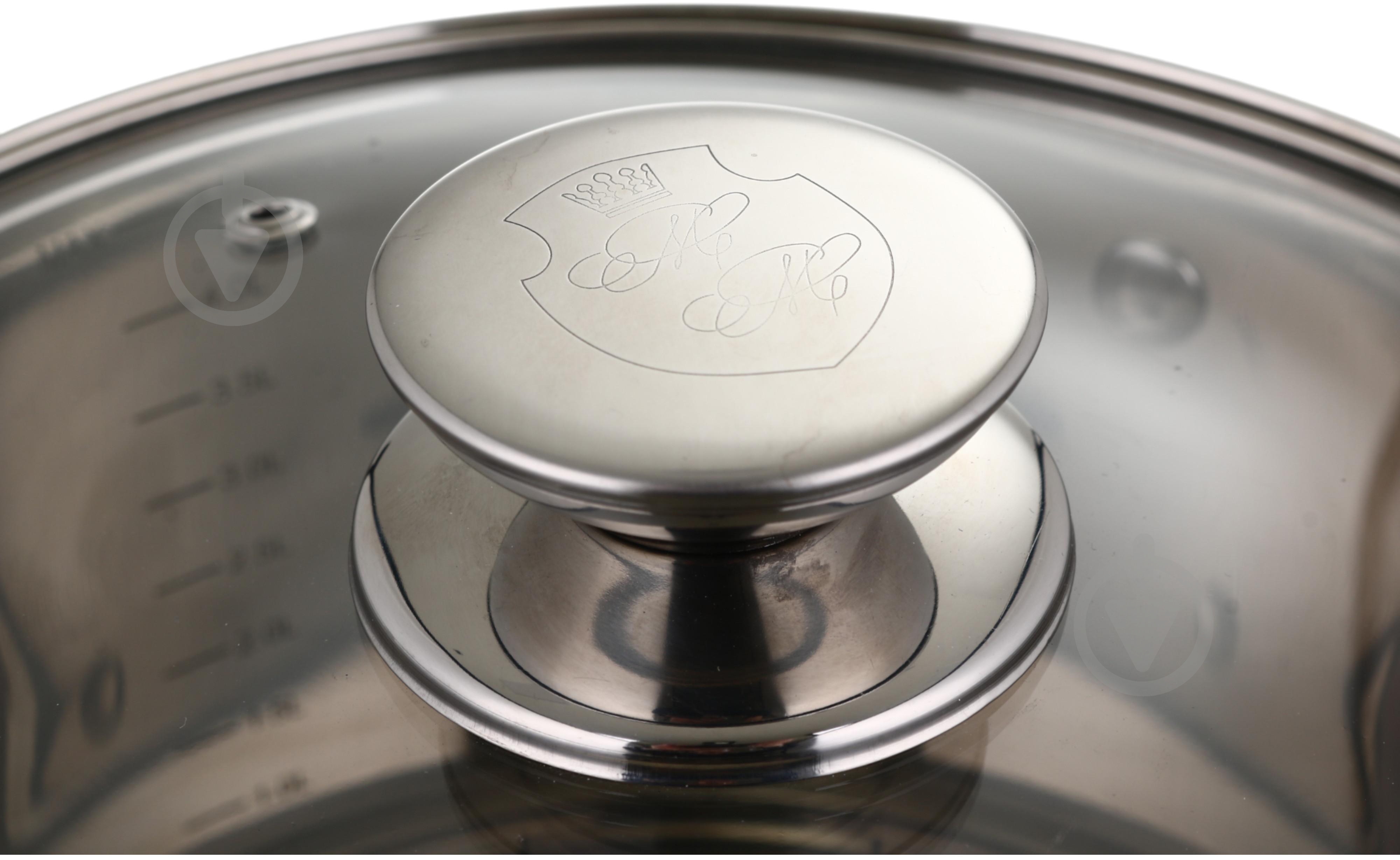 Кастрюля с крышкой Maxmark 4 л 22 см MK-3704 - фото 3