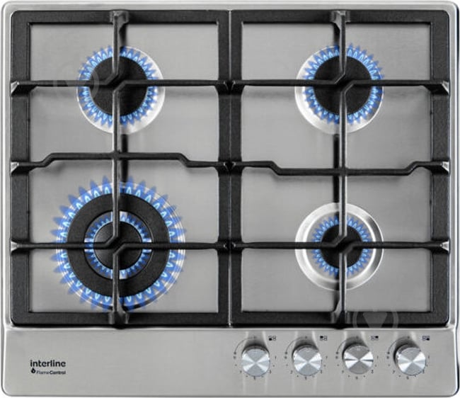 Комплект встраиваемой техники Interline духовой шкаф KTN 680 ECH XA + варочная поверхность HGS 763 FGT XM FLAME - фото 3 Комплект встраиваемой техники Interline духовой шкаф KTN 680 ECH XA + варочная поверхность HGS 763 FGT XM FLAME - фото 3