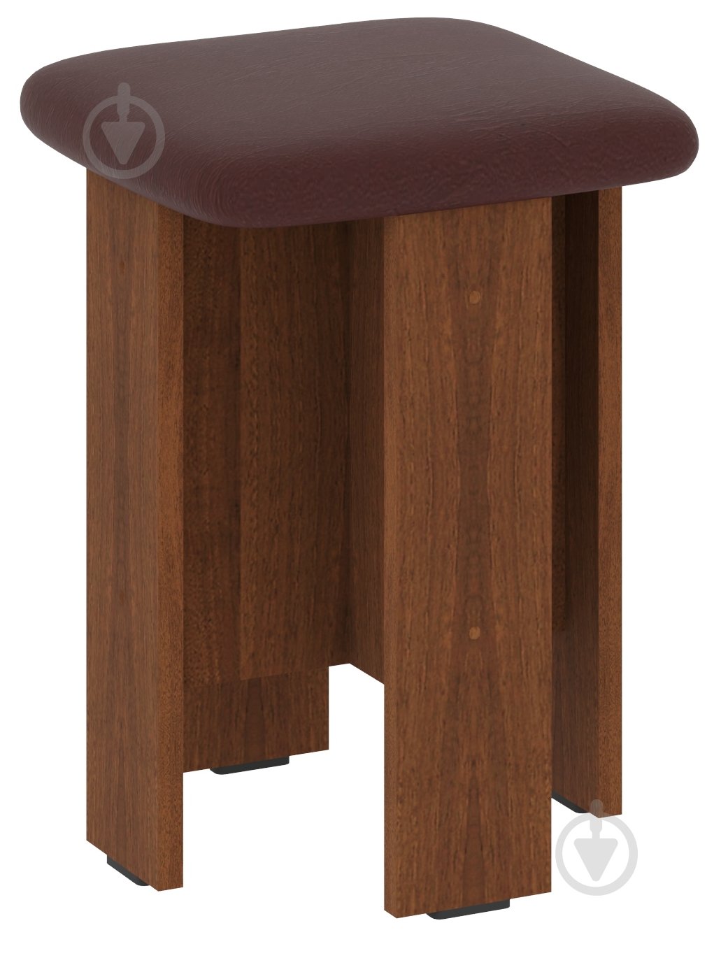 Табурет коричневый / орех лесной - фото 1 Табурет коричневый / орех лесной - фото 1