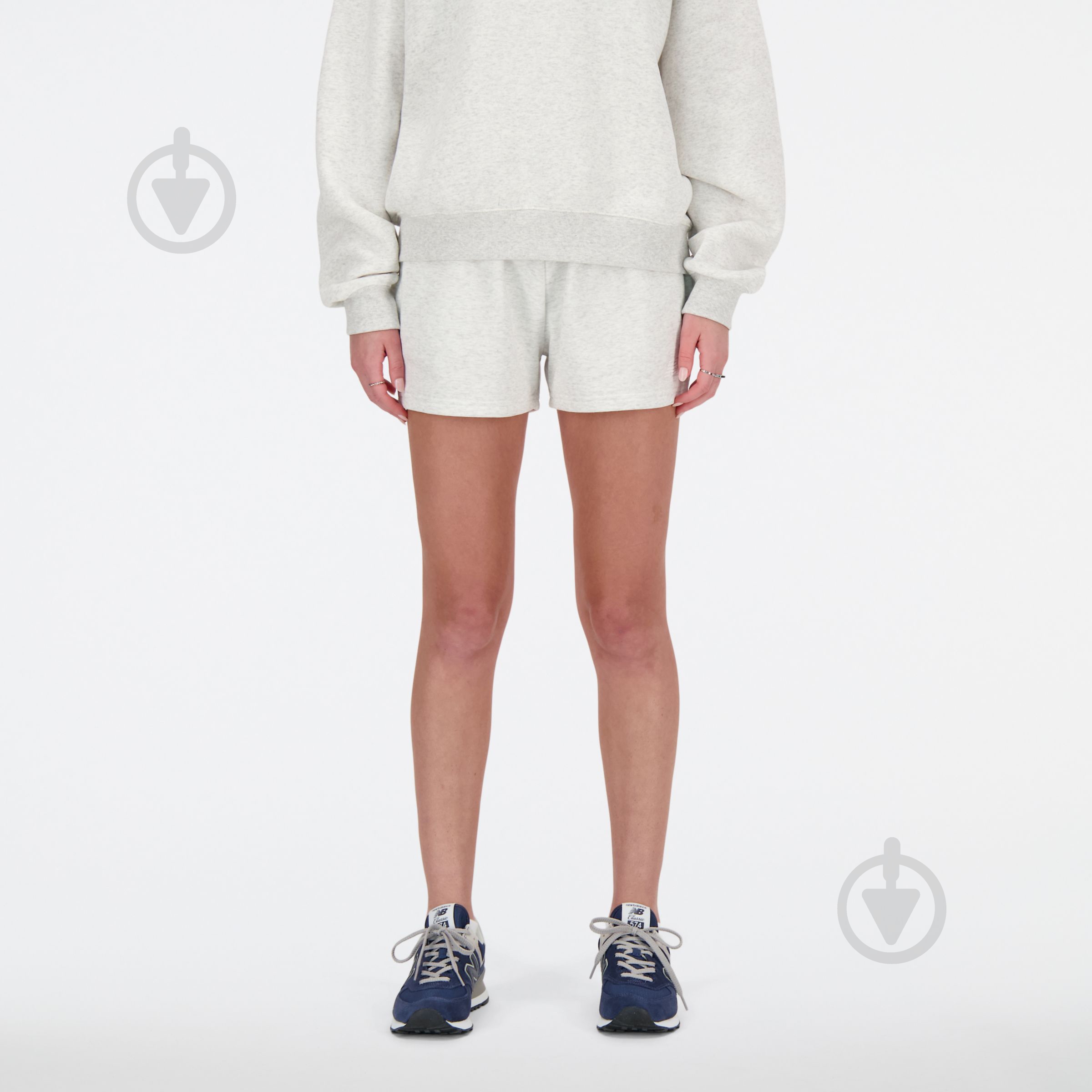 Шорты New Balance WS41500AHH р. L серый - фото 1 Шорты New Balance WS41500AHH р. L серый - фото 1