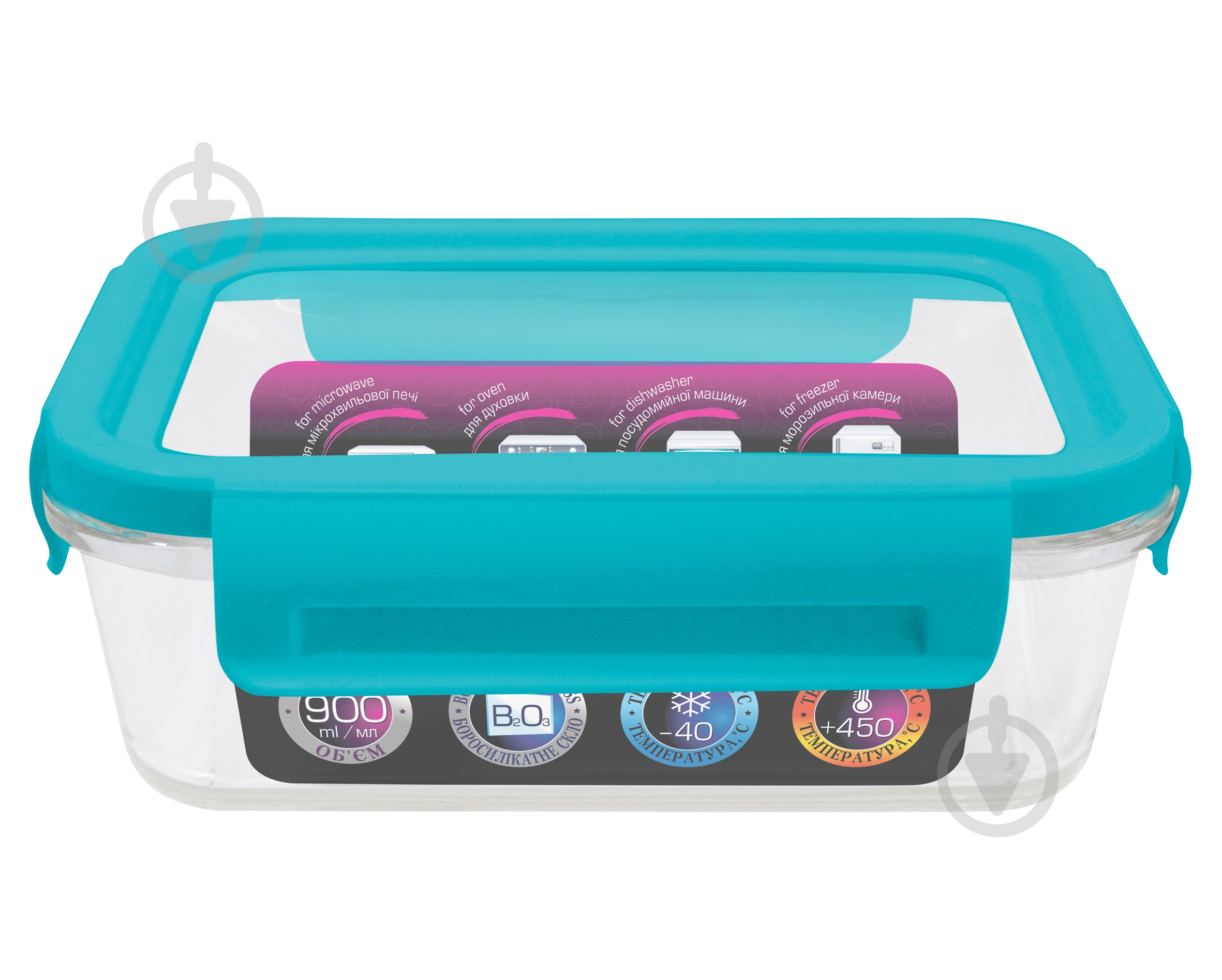 Контейнер для хранения Maxmark 650 мл MK-GL6650 - фото 1