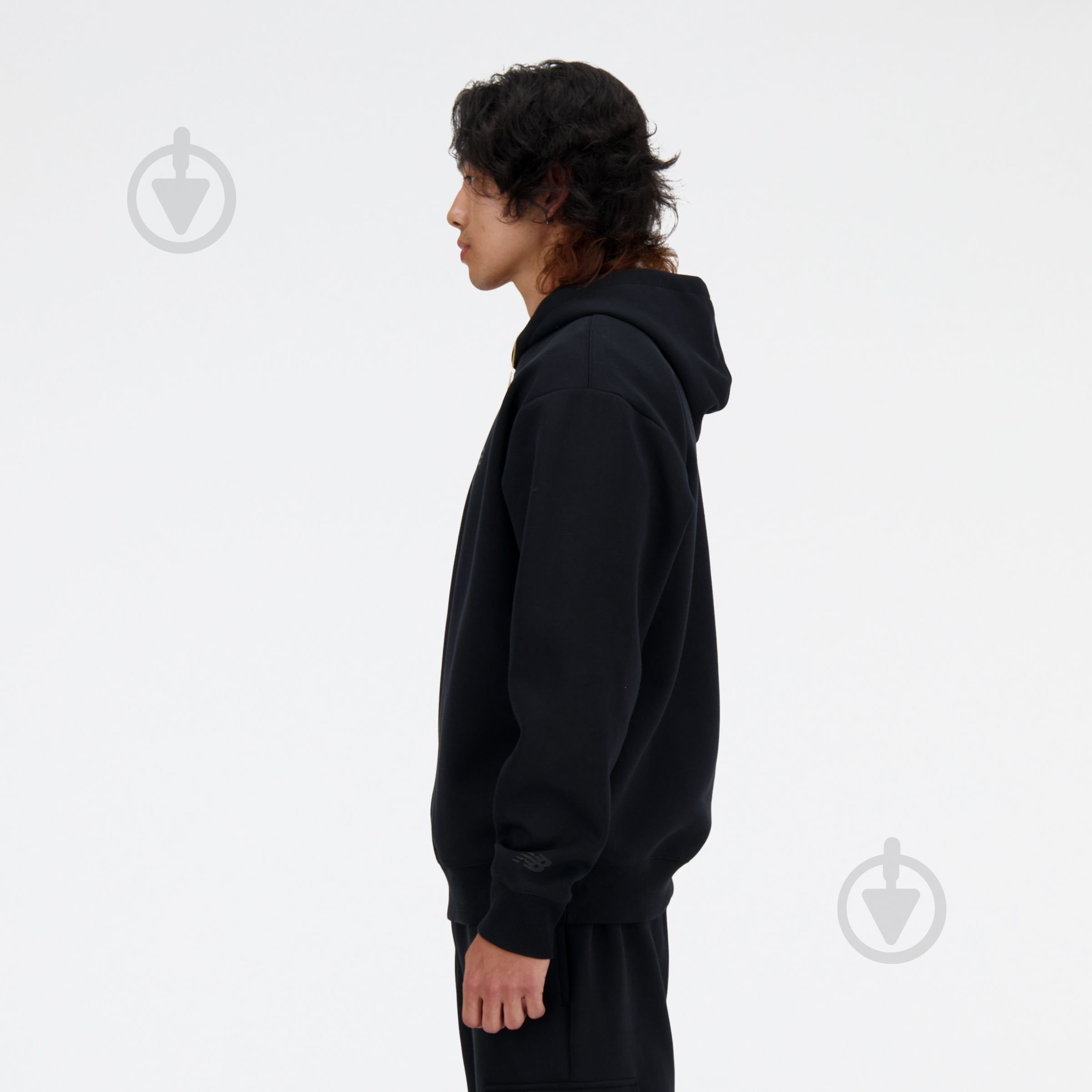 Джемпер New Balance MT41571BK р.2XL черный - фото 2