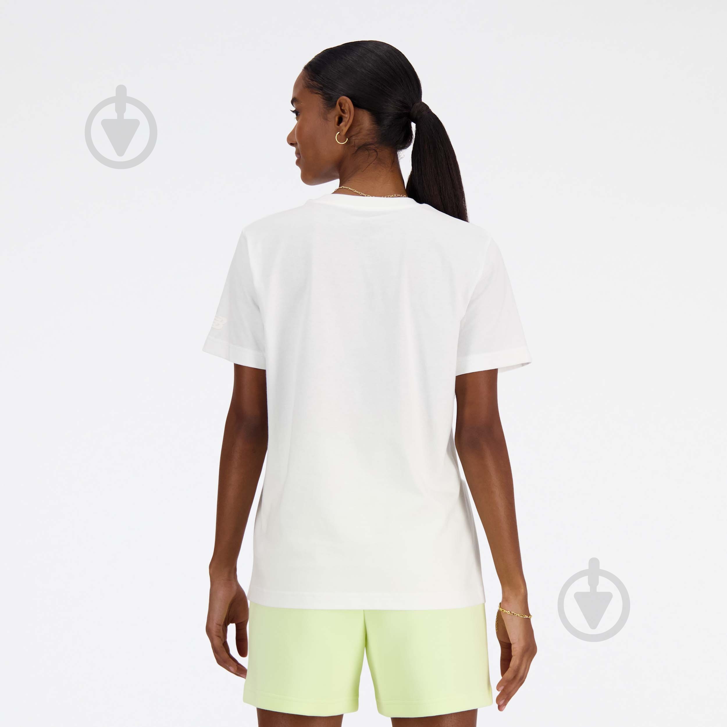 Футболка жіноча New Balance NB Hyper Density Tee WT41554WT р.M білий - фото 3
