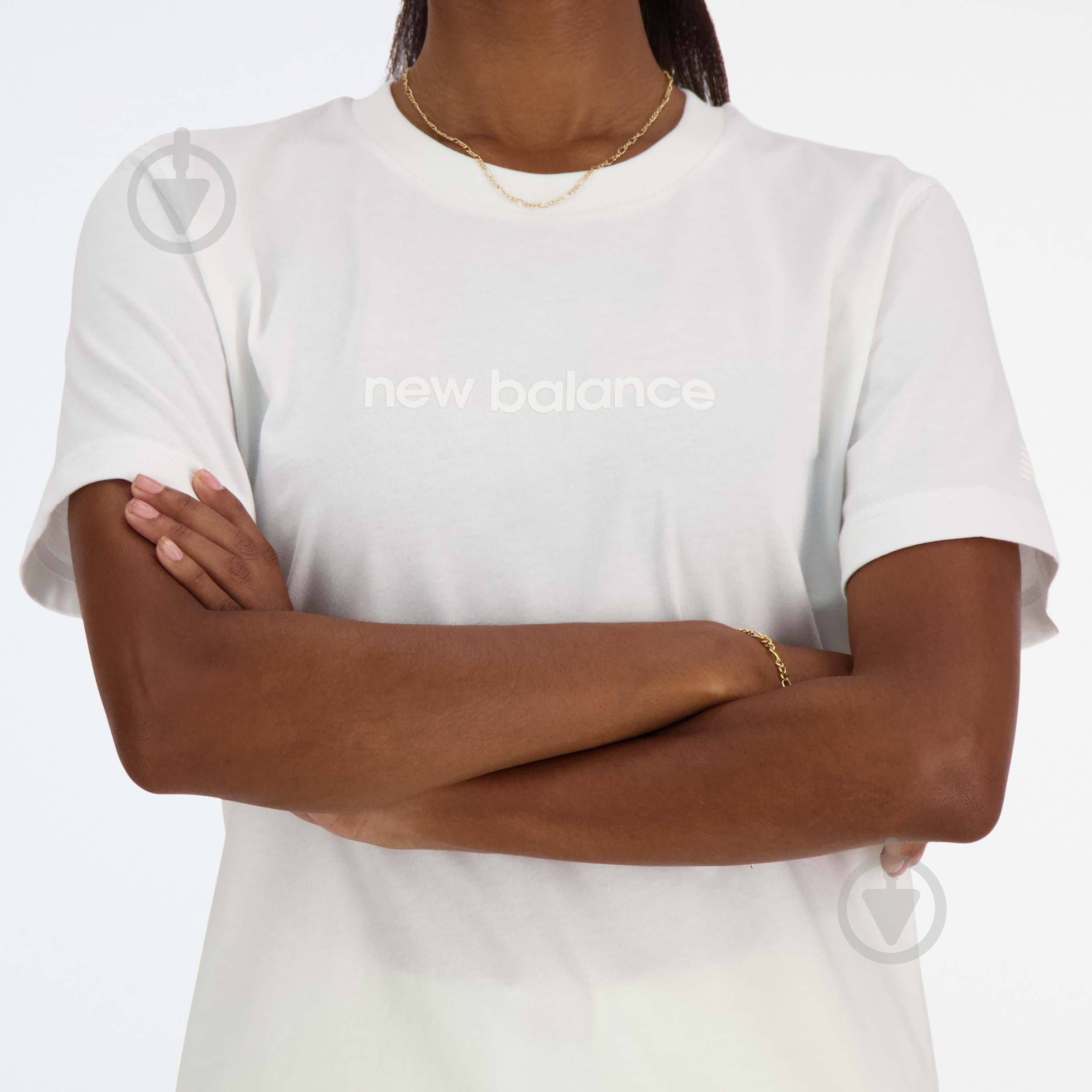 Футболка жіноча New Balance NB Hyper Density Tee WT41554WT р.M білий - фото 4