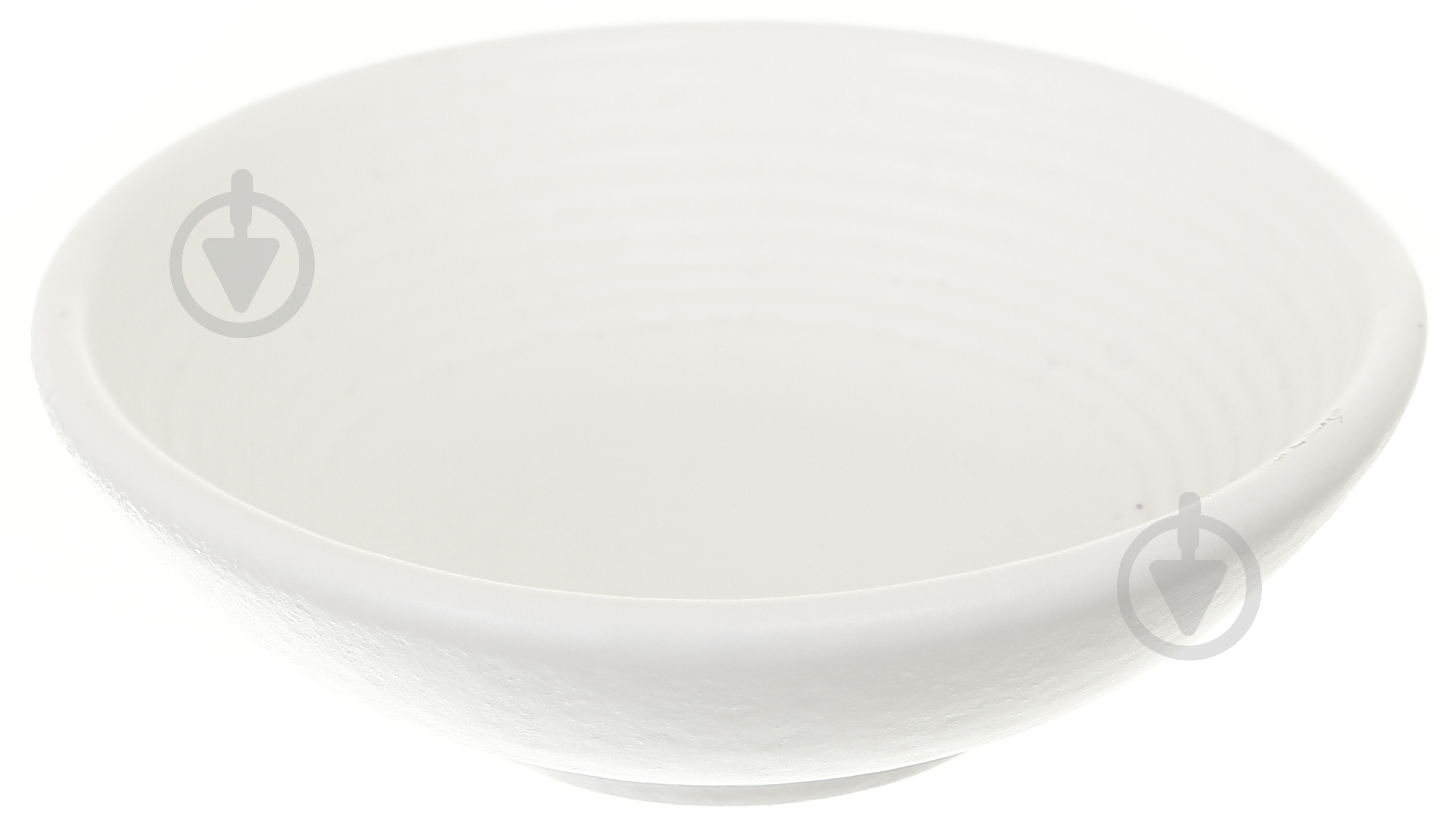 Соусник Fiora Lavastone White 7х2.2 см - фото 1