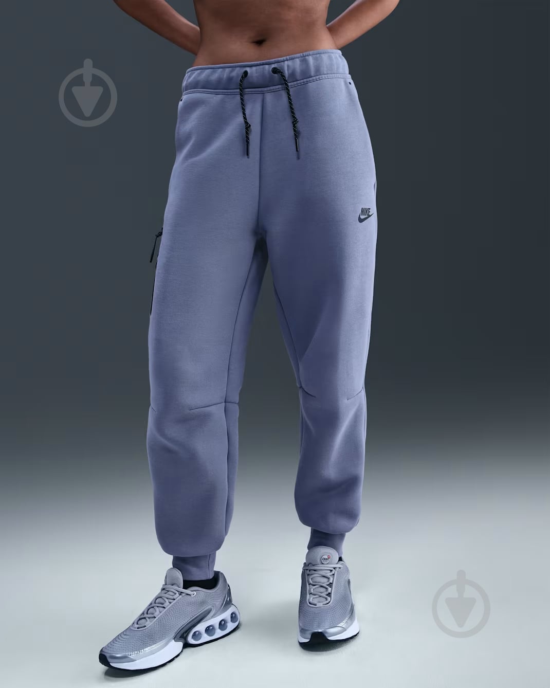 ᐉ Брюки Nike W NSW TCH FLC MR JGGER 2 HV6779-499 р. L синий