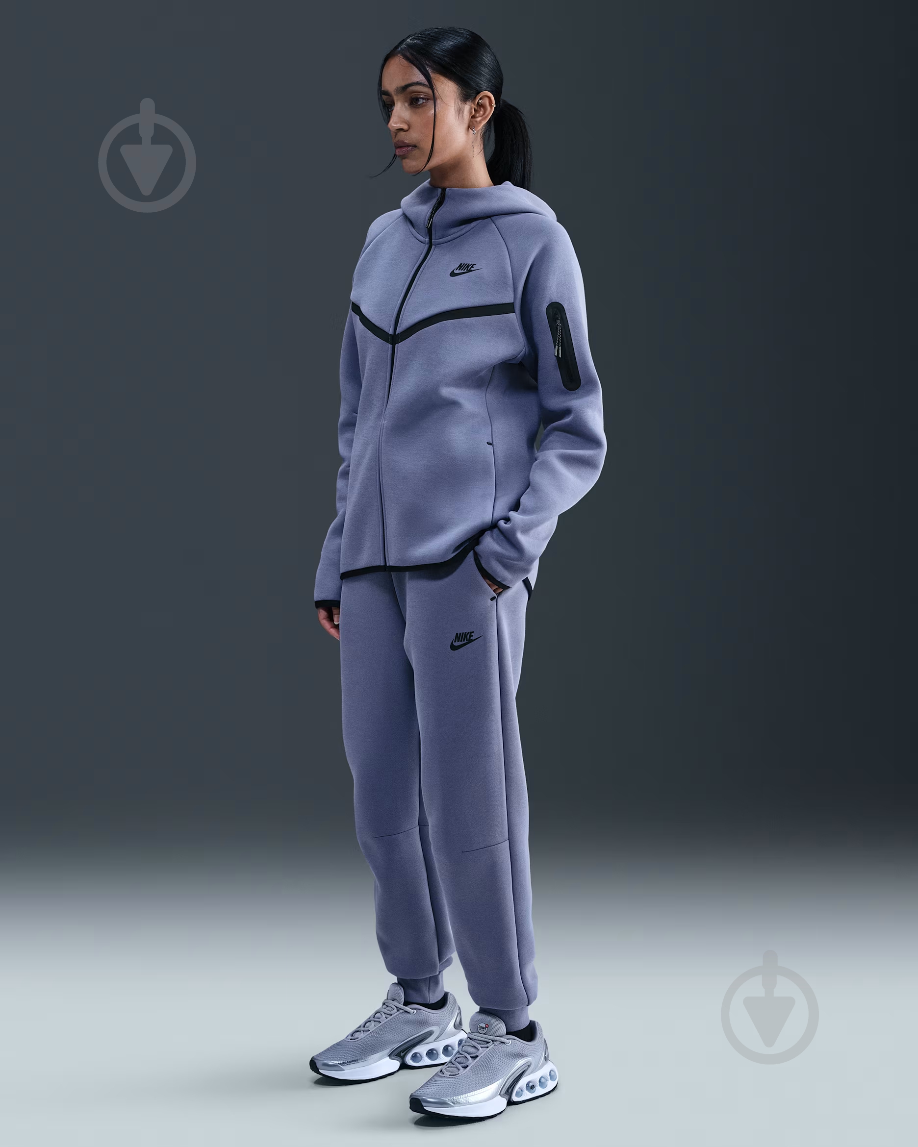 ᐉ Брюки Nike W NSW TCH FLC MR JGGER 2 HV6779-499 р. L синий