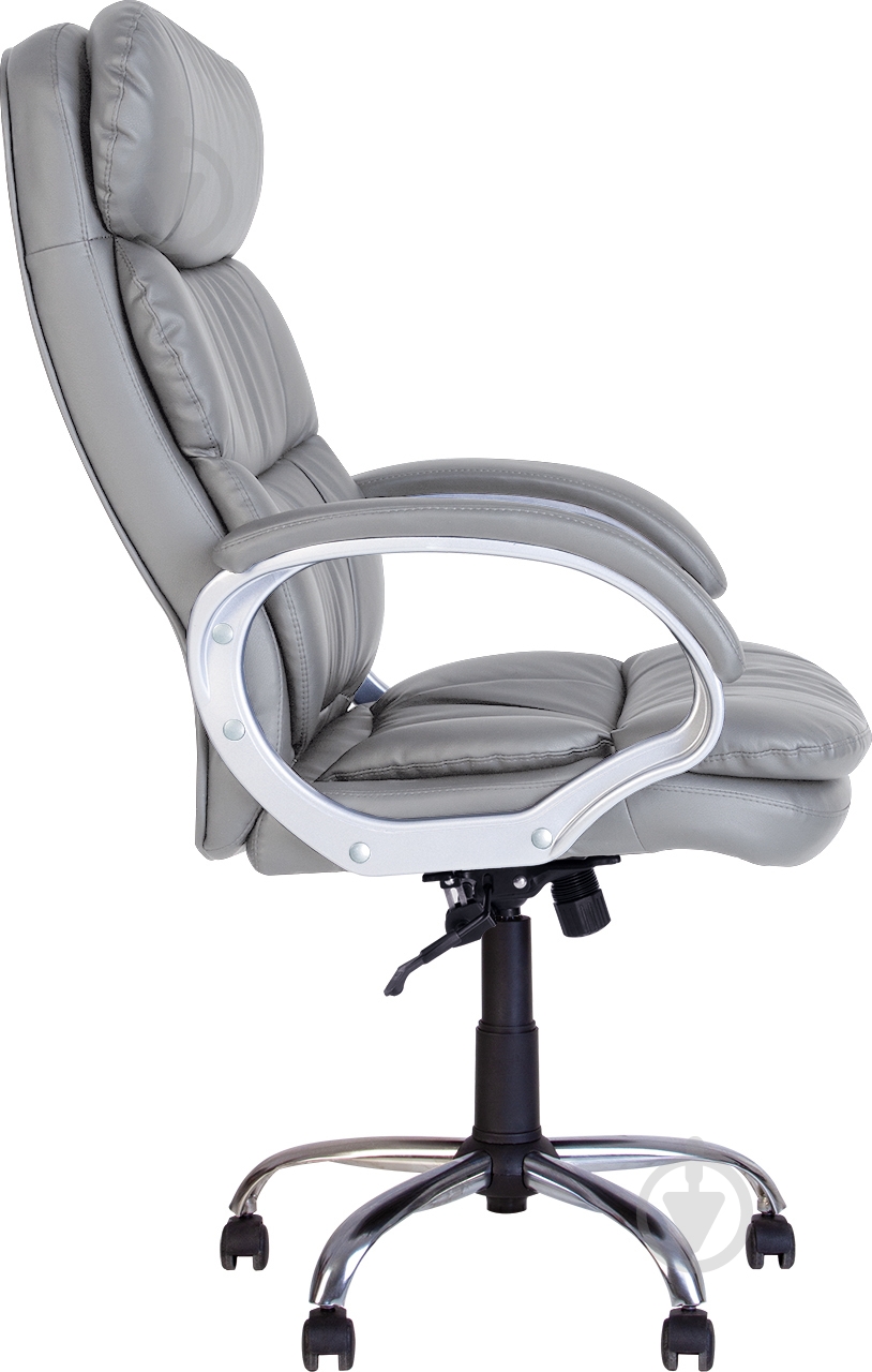 Крісло Nowy Styl DOLCE ANYFIX CHR68 ECO70 сірий - фото 3