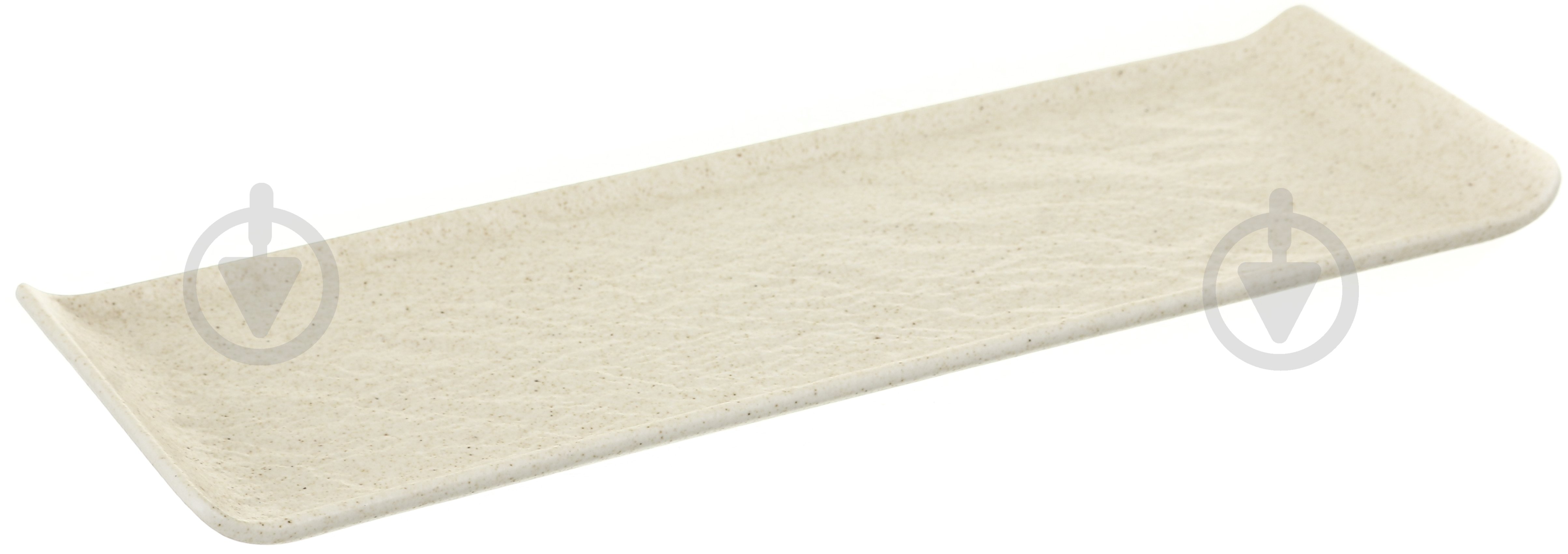 Блюдо прямокутне Fiora Lavastone Rustic 30x10x1.65 см - фото 2