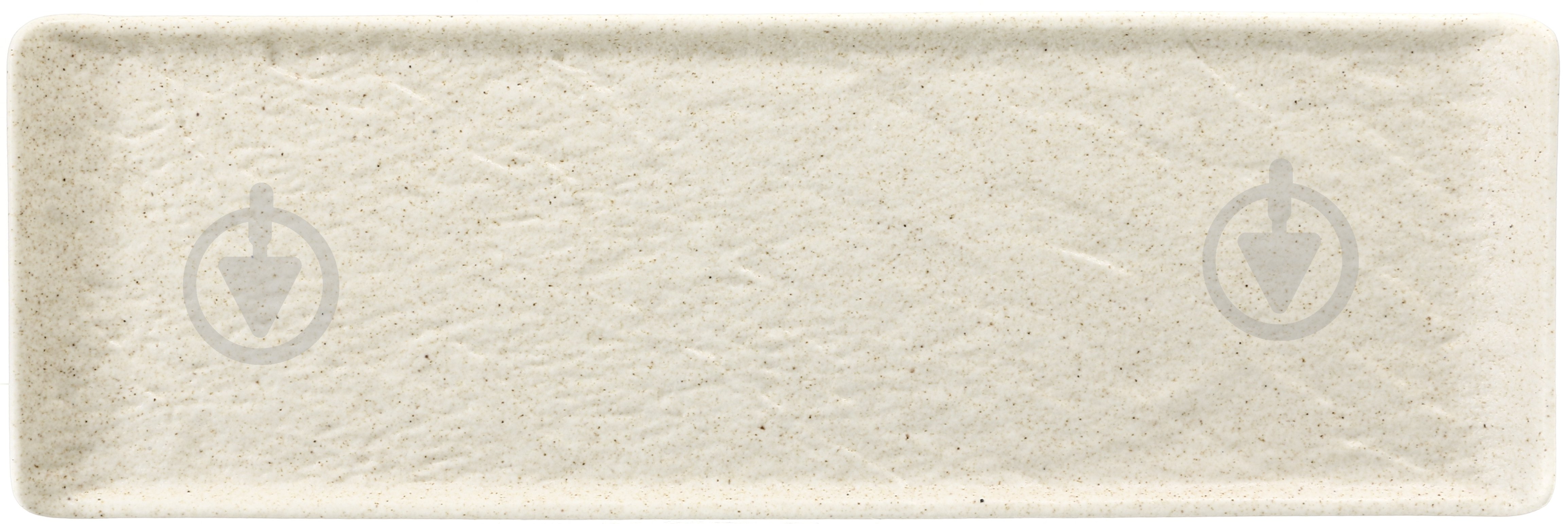 Блюдо прямокутне Fiora Lavastone Rustic 30x10x1.65 см - фото 1