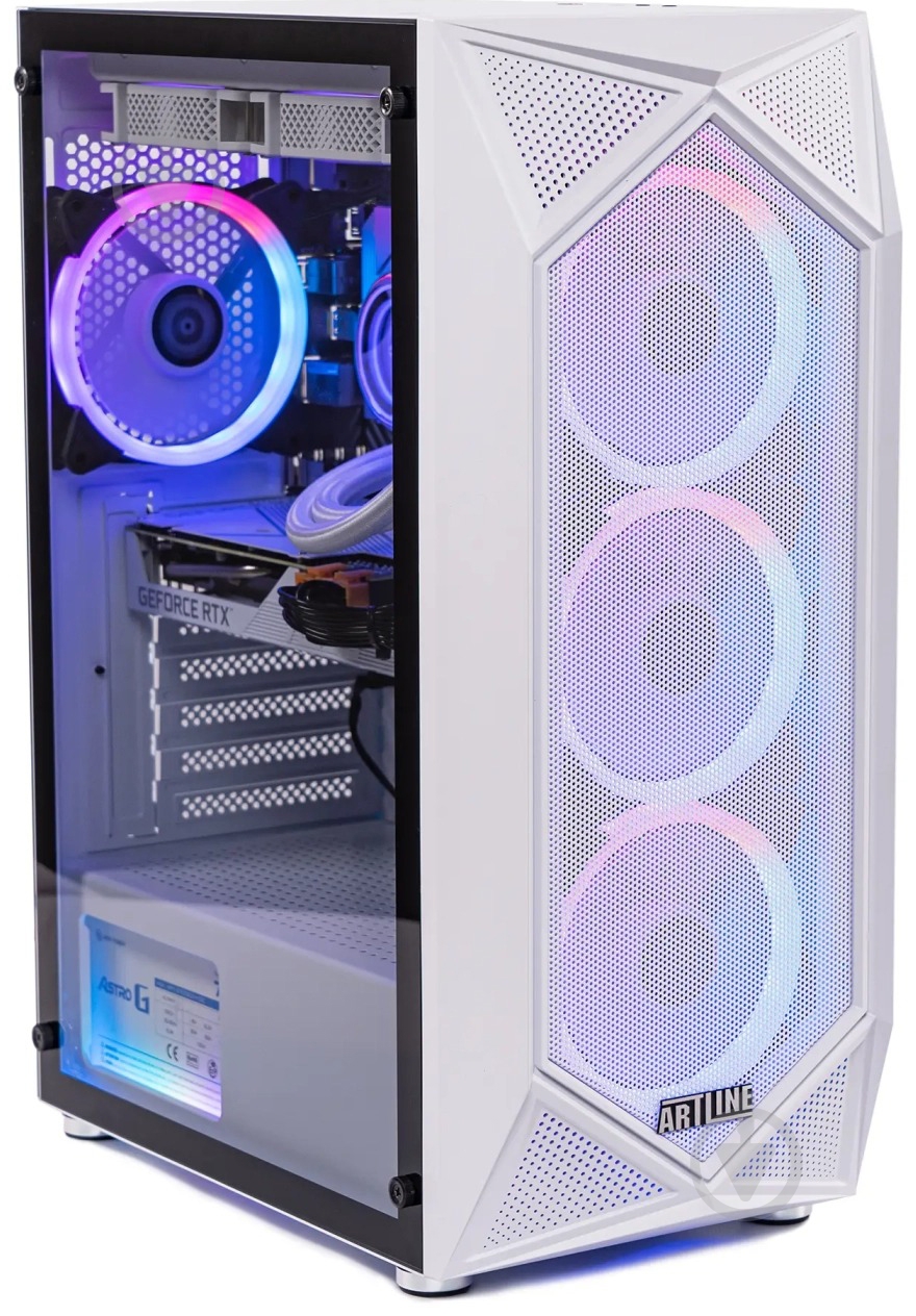 Компьютер Artline Gaming X86WHITE (X86Whitev21) white - фото 1
