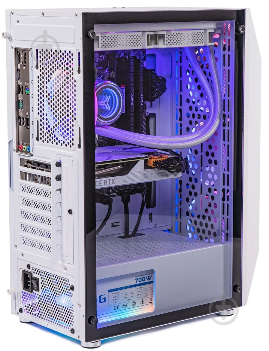 Компьютер Artline Gaming X86WHITE (X86Whitev21) white - фото 3