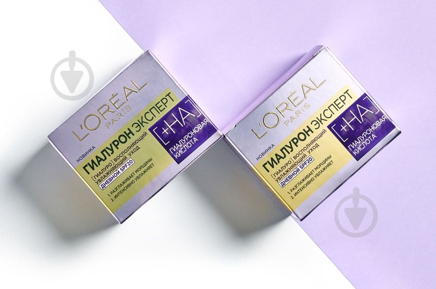 Крем для обличчя денний L'Oreal Paris Гіалурон експерт 50 мл - фото 5
