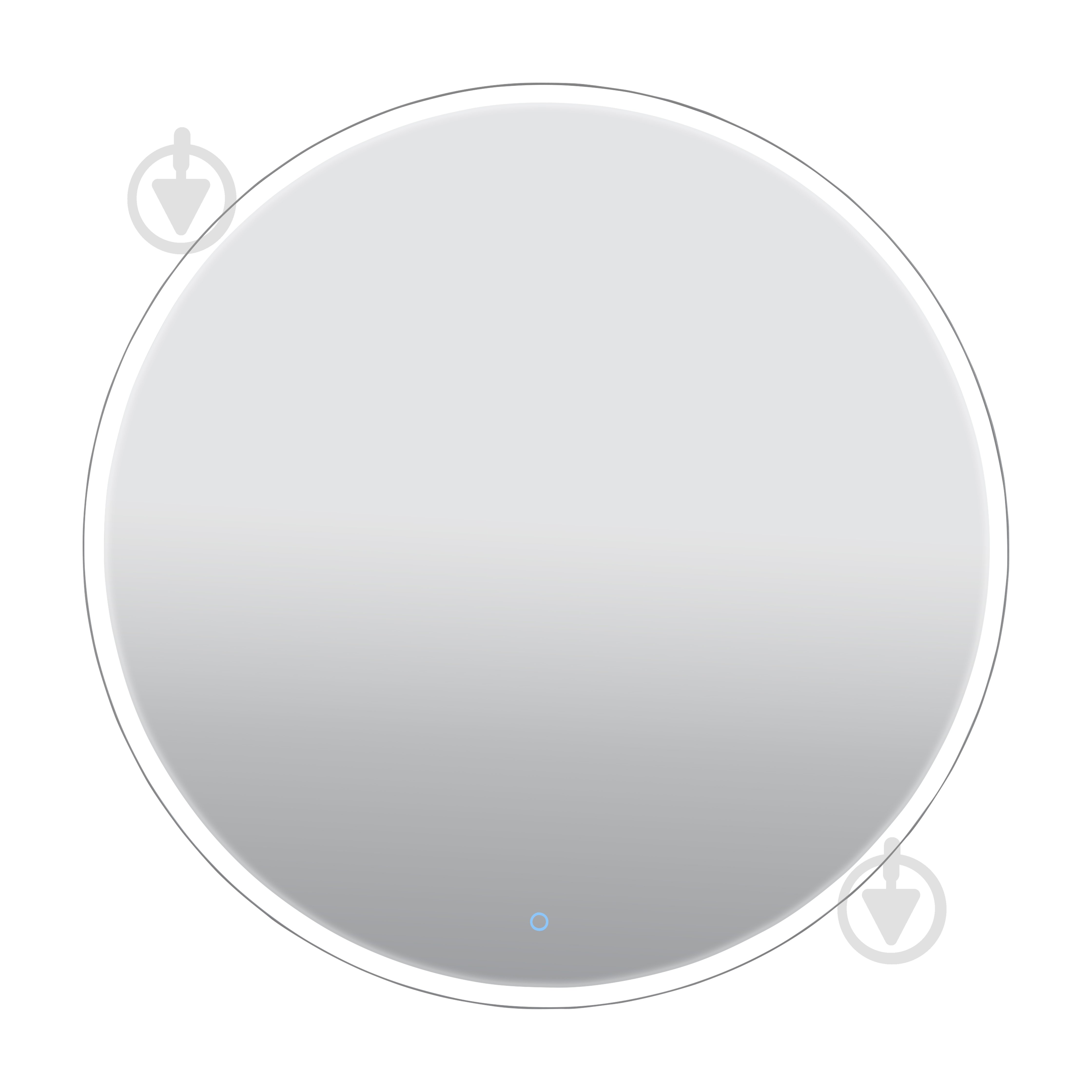 Зеркало Aqua Rodos D-100 sensor с подсветкой - фото 2 Зеркало Aqua Rodos D-100 sensor с подсветкой - фото 2