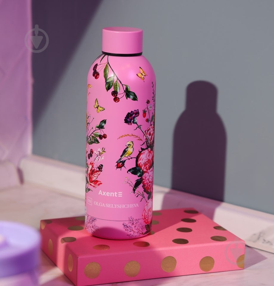 Термос KITE OS Summer 500 мл 8720-4-A розовый с рисунком - фото 7