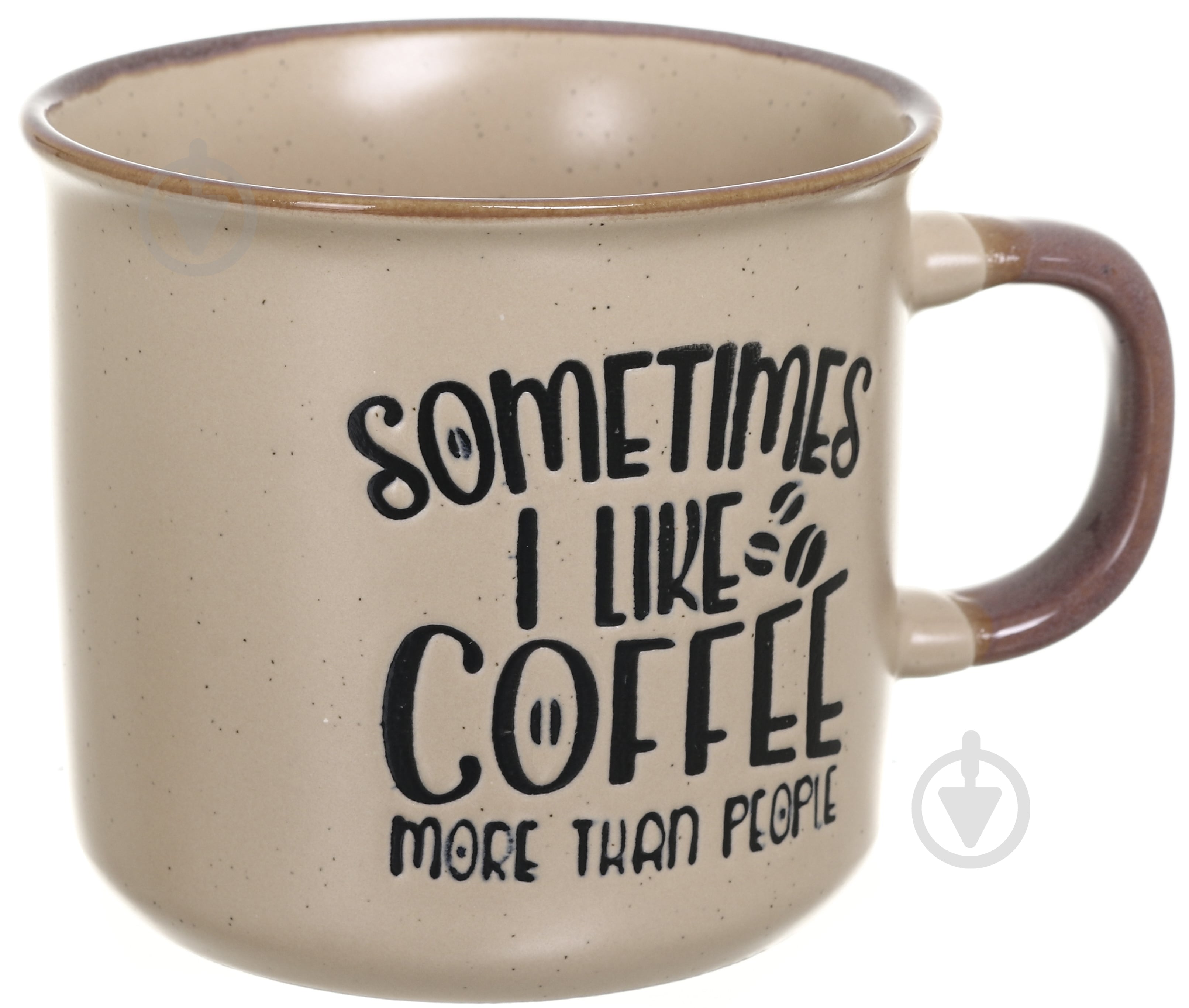 Чашка Bella Vita I Like Coffee 285 мл бежевая - фото 1