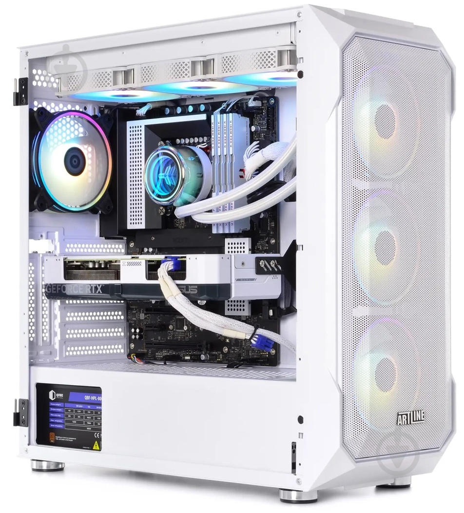 Компьютер Artline Gaming X86WHITE (X86Whitev23) white - фото 12