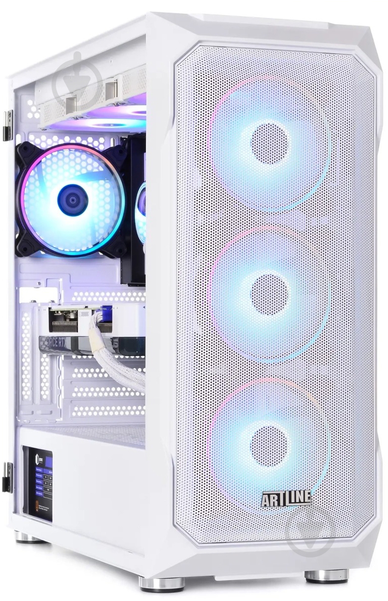 Компьютер Artline Gaming X86WHITE (X86Whitev23) white - фото 6