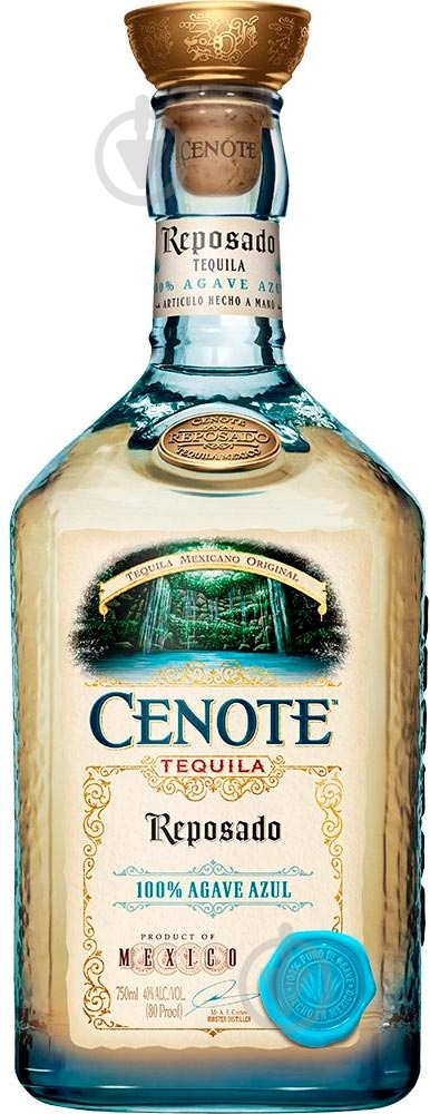 Текила Cenote Reposado 0,7 л 40% - фото 1 Текила Cenote Reposado 0,7 л 40% - фото 1