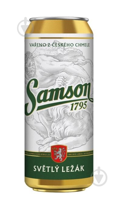 Пиво Samson светлое ж/б 0,5 л - фото 1