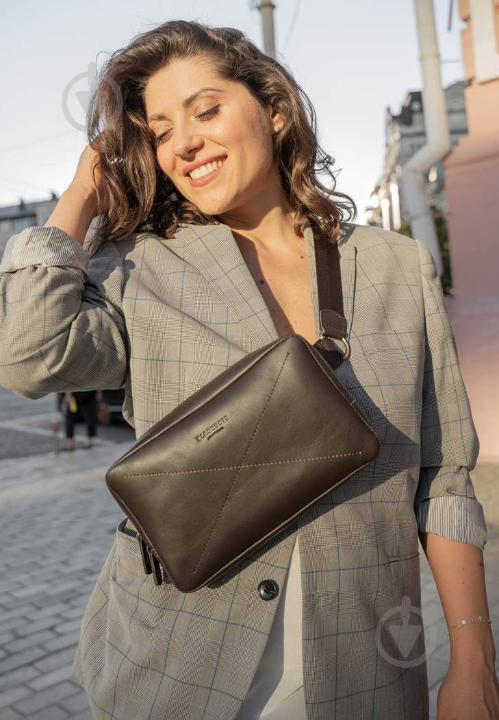 Сумка поясная BlankNote Dropbag Maxi BN-BAG-20-choko шоколад - фото 4 Сумка поясная BlankNote Dropbag Maxi BN-BAG-20-choko шоколад - фото 4