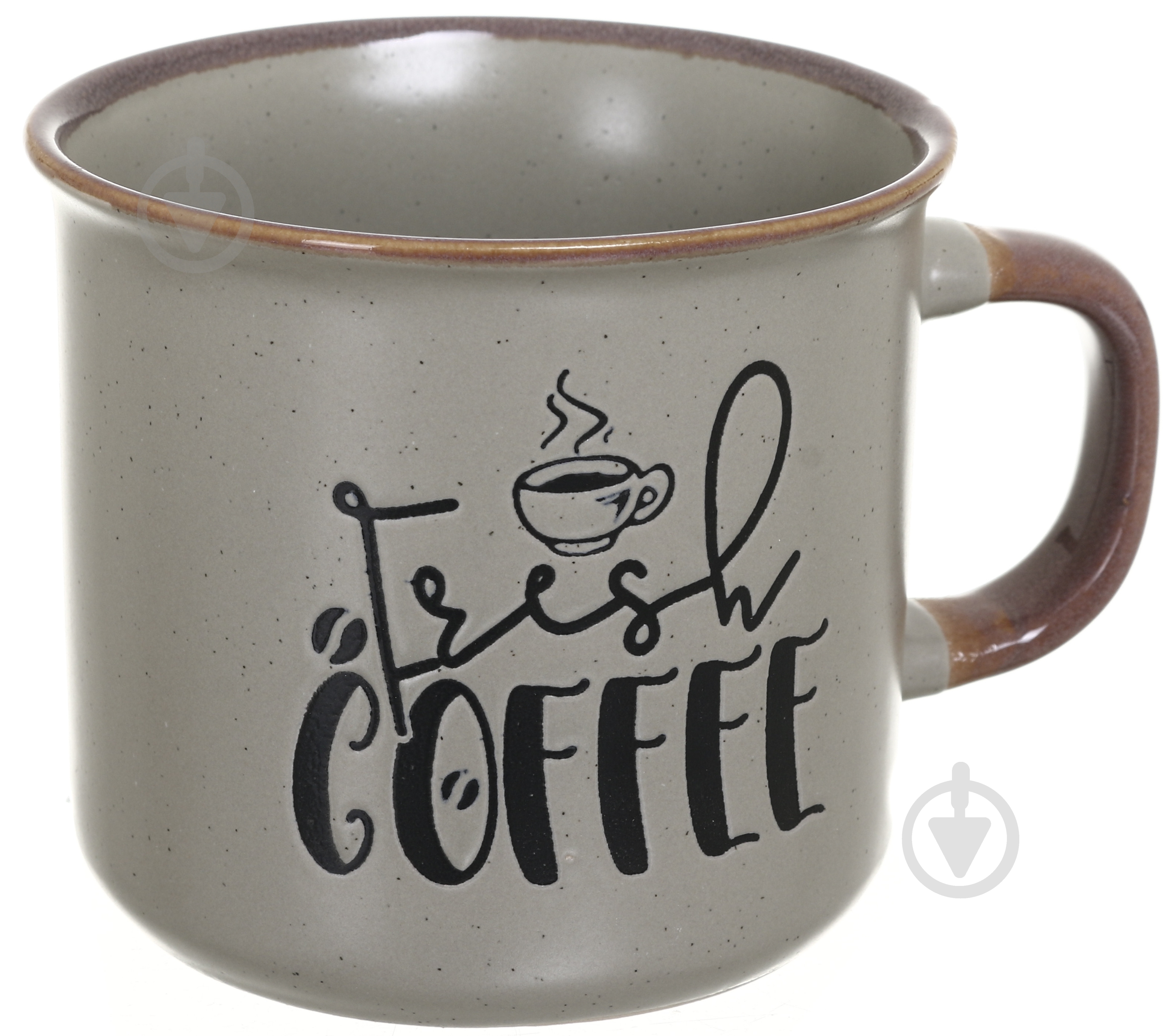 Чашка Bella Vita I Like Coffee 285 мл оливкова - фото 1