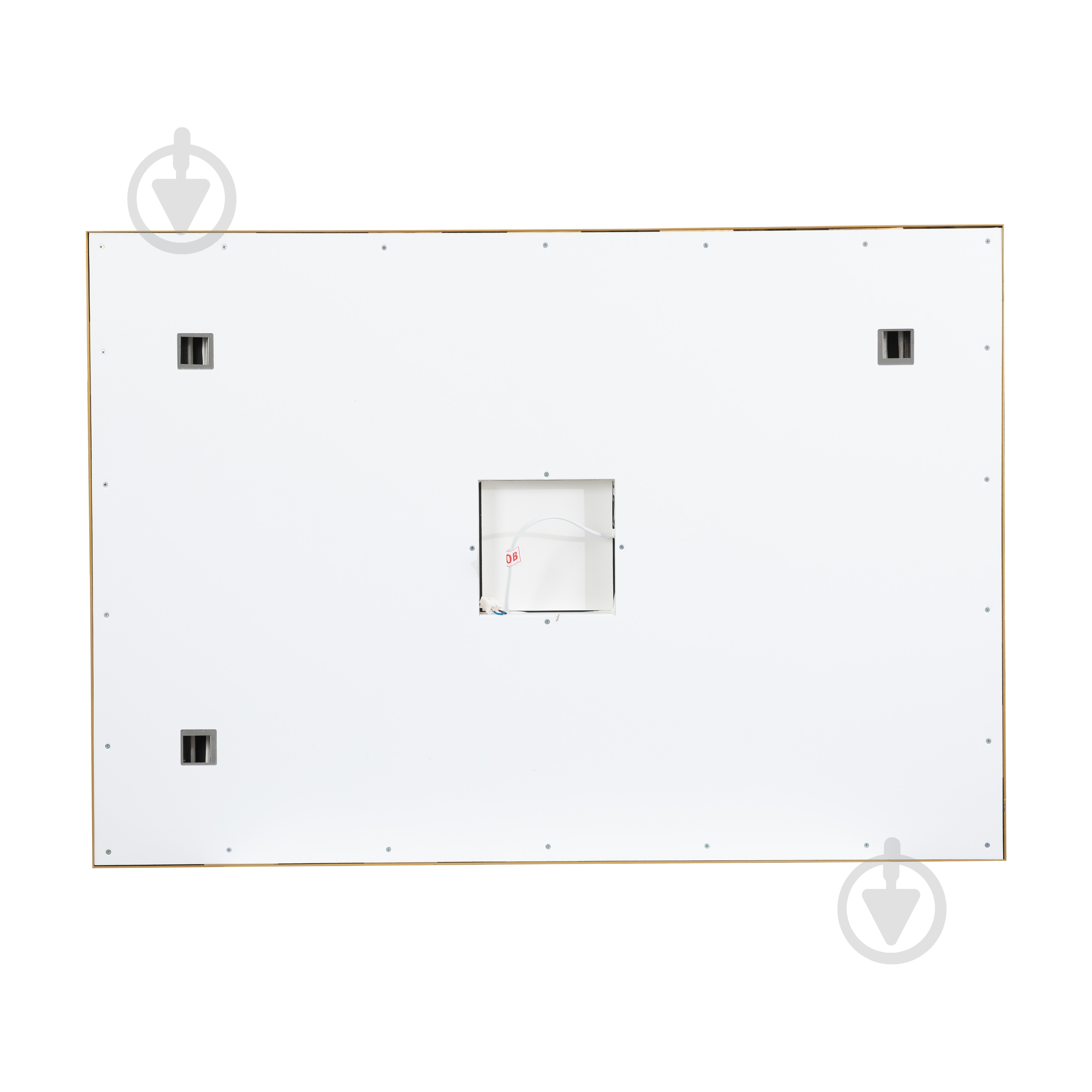 Дзеркало з вбудованим підсвічуванням Aqua Rodos Luce gold 100х70 sensor - фото 9