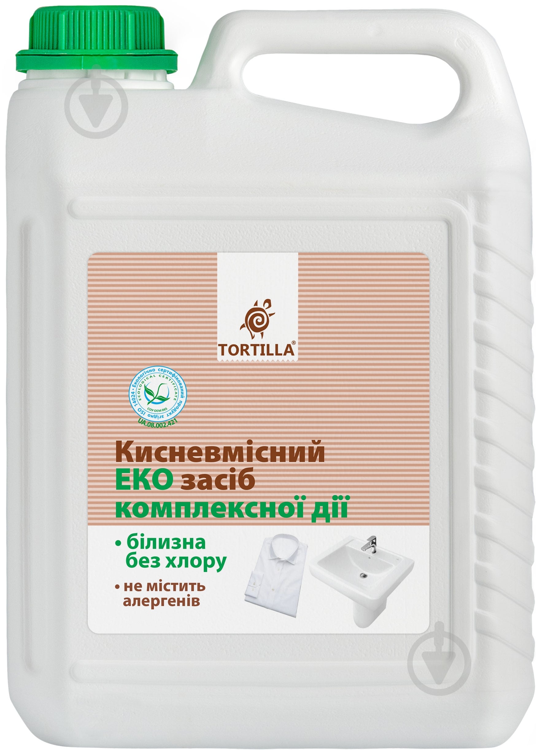 Засіб TORTILLA кисневмісний комплексної дії Білизна без хлору 5000 мл — фото 2