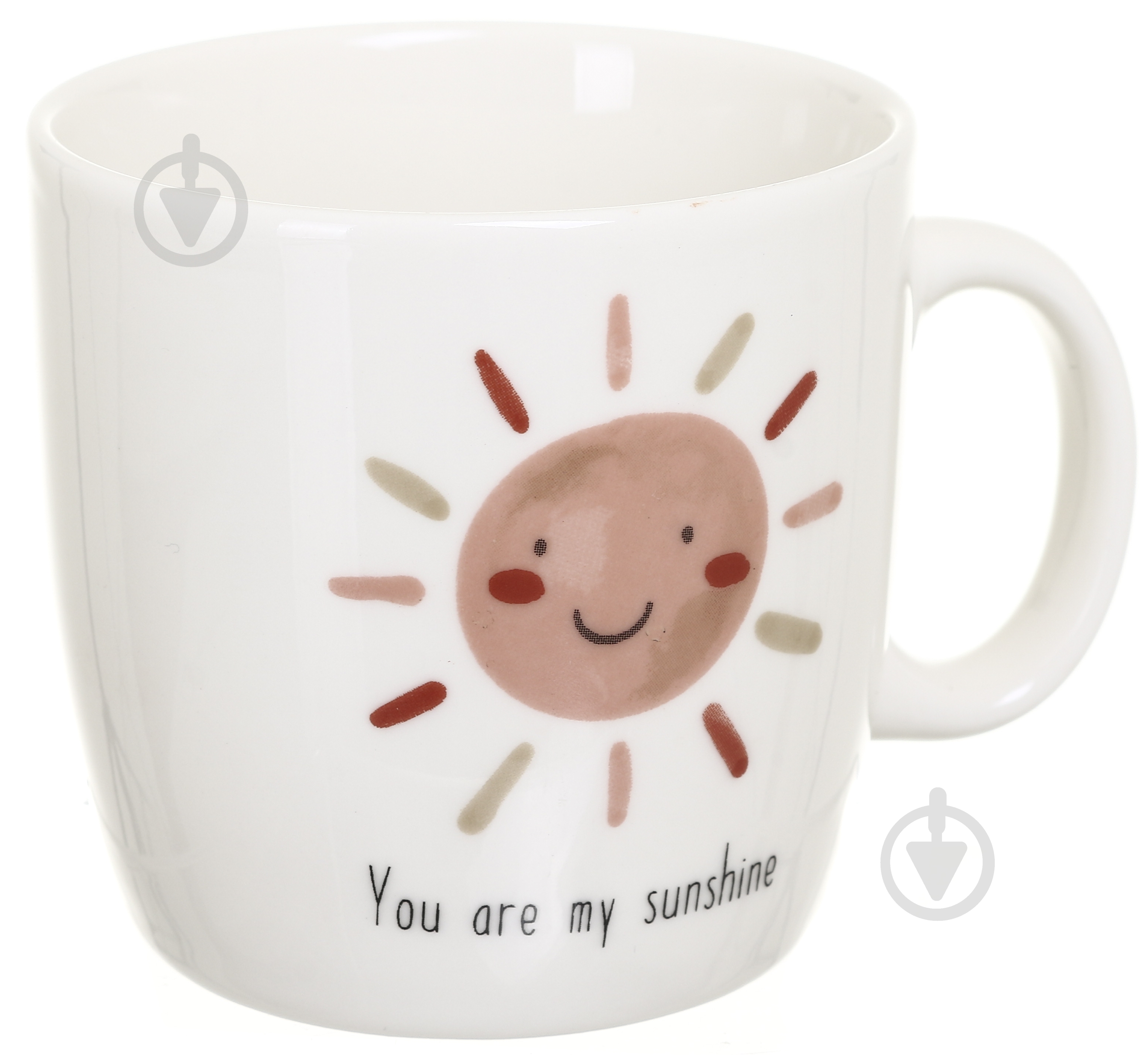 Чашка Bella Vita Sun 200 мл белая - фото 1 Чашка Bella Vita Sun 200 мл белая - фото 1