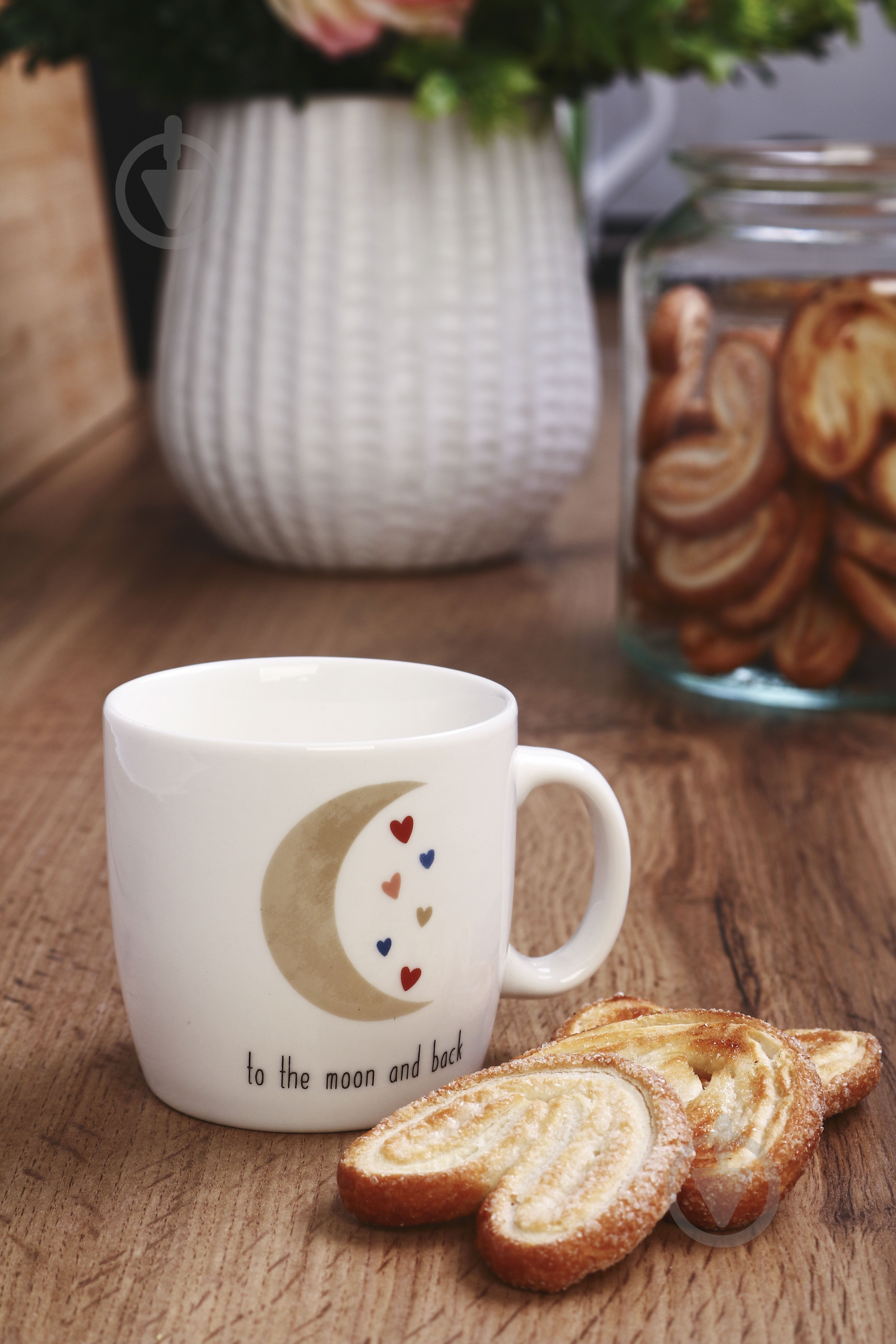 Чашка Bella Vita Moon 200 мл белая - фото 2