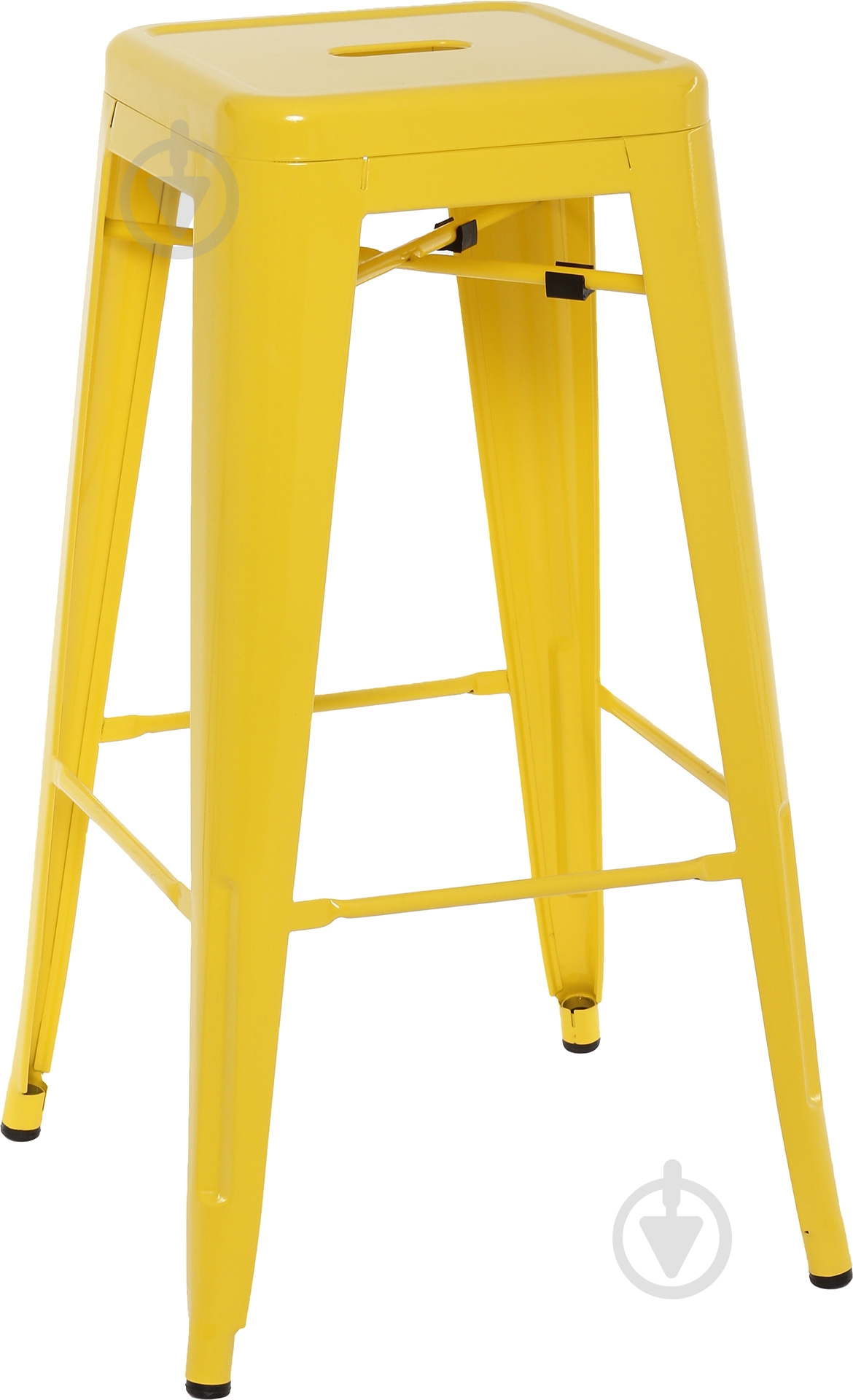 Стілець барний барний АС-012 жовтий - фото 1