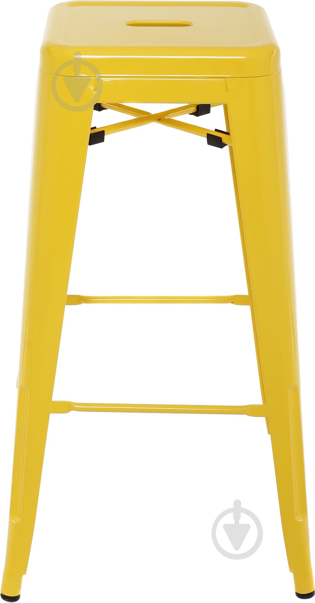 Стілець барний барний АС-012 жовтий - фото 2
