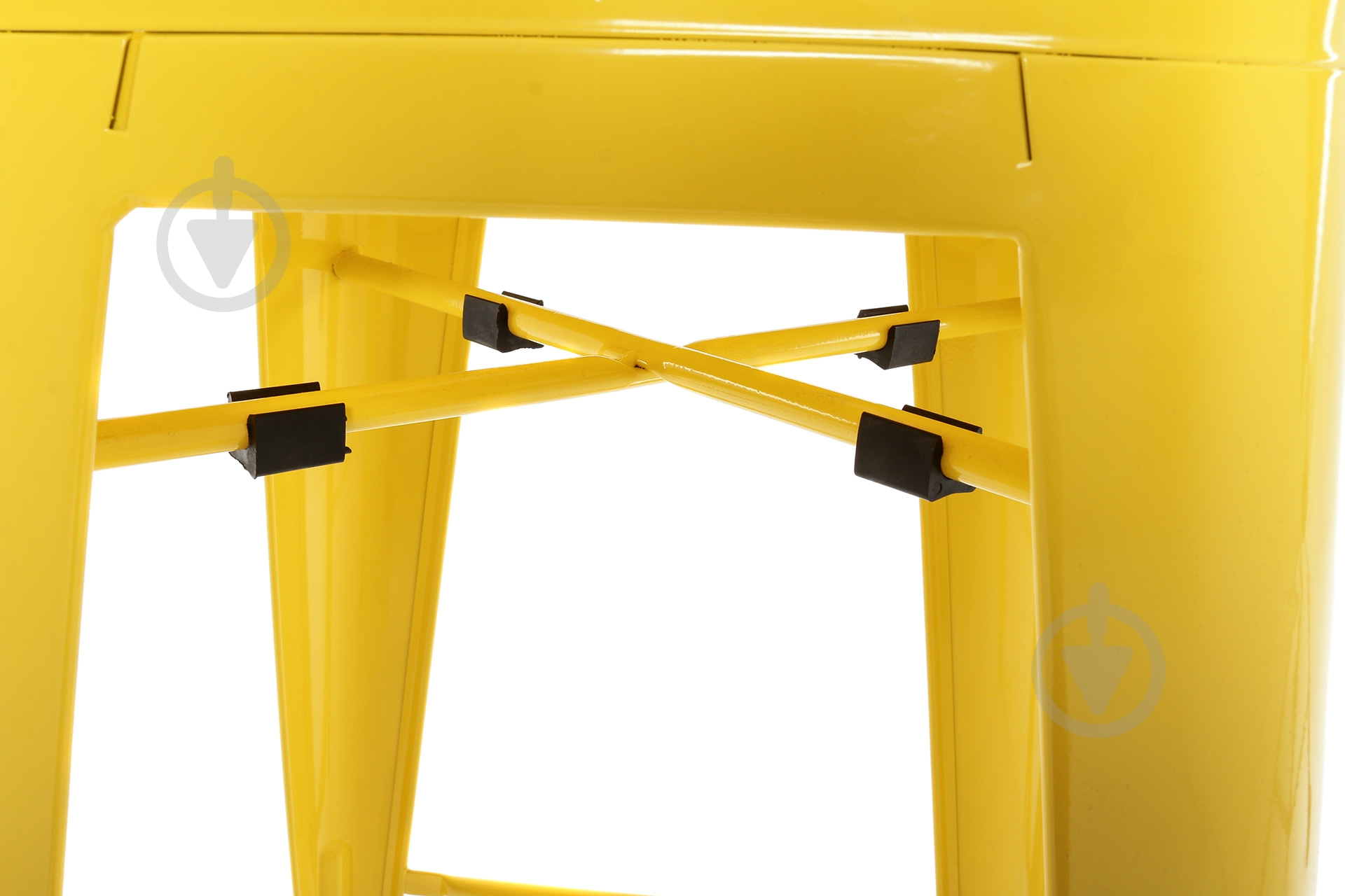 Стілець барний барний АС-012 жовтий - фото 4