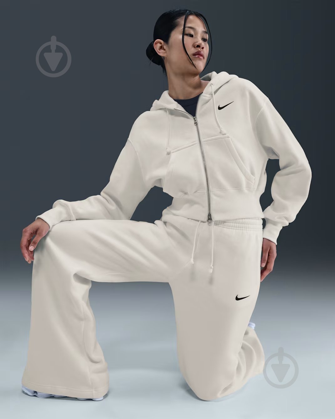 Штани Nike W NSW PHNX FLC HR PANT WIDE 2 IH1011-133 р. S білий - фото 5 Штани Nike W NSW PHNX FLC HR PANT WIDE 2 IH1011-133 р. S білий - фото 5