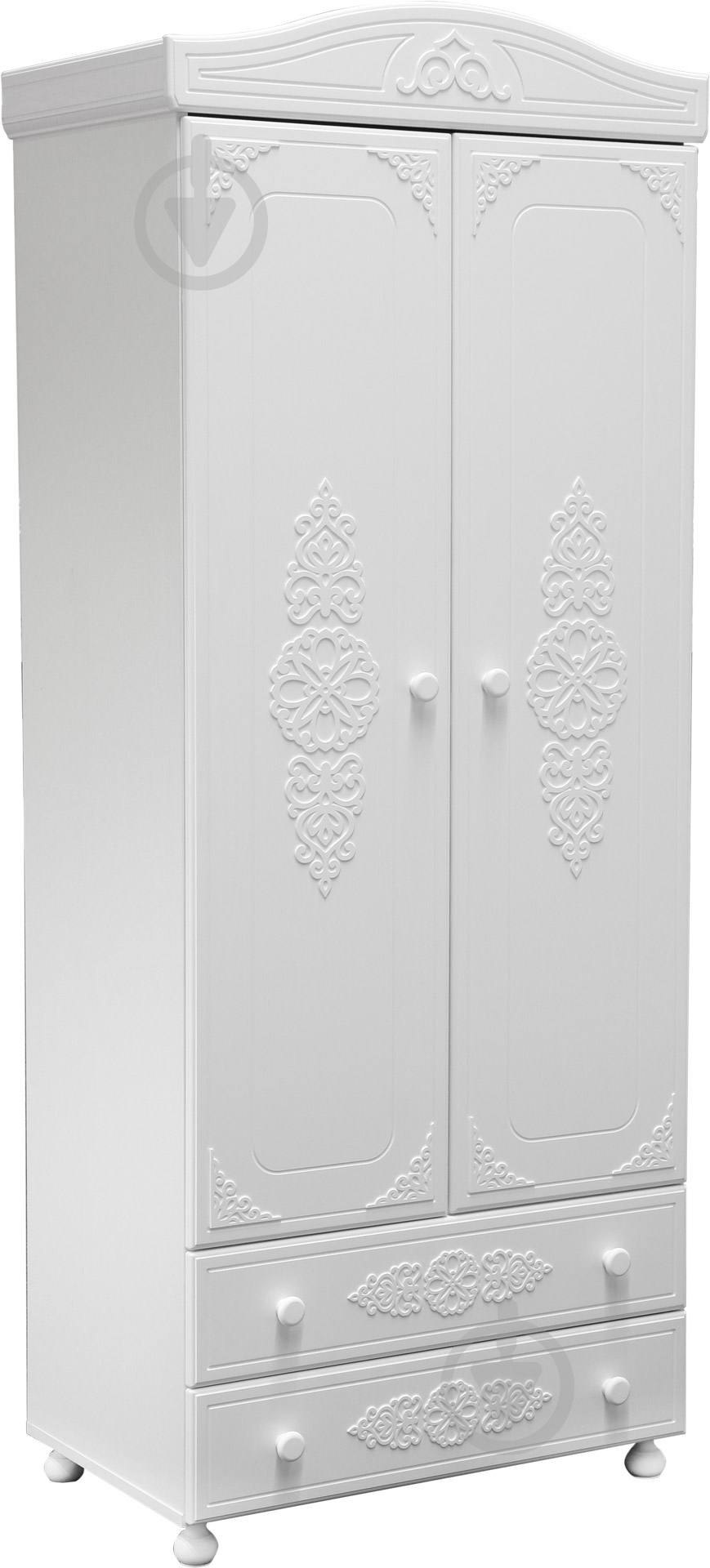 Шкаф Санти Мебель Белль АС-02 белый - фото 2