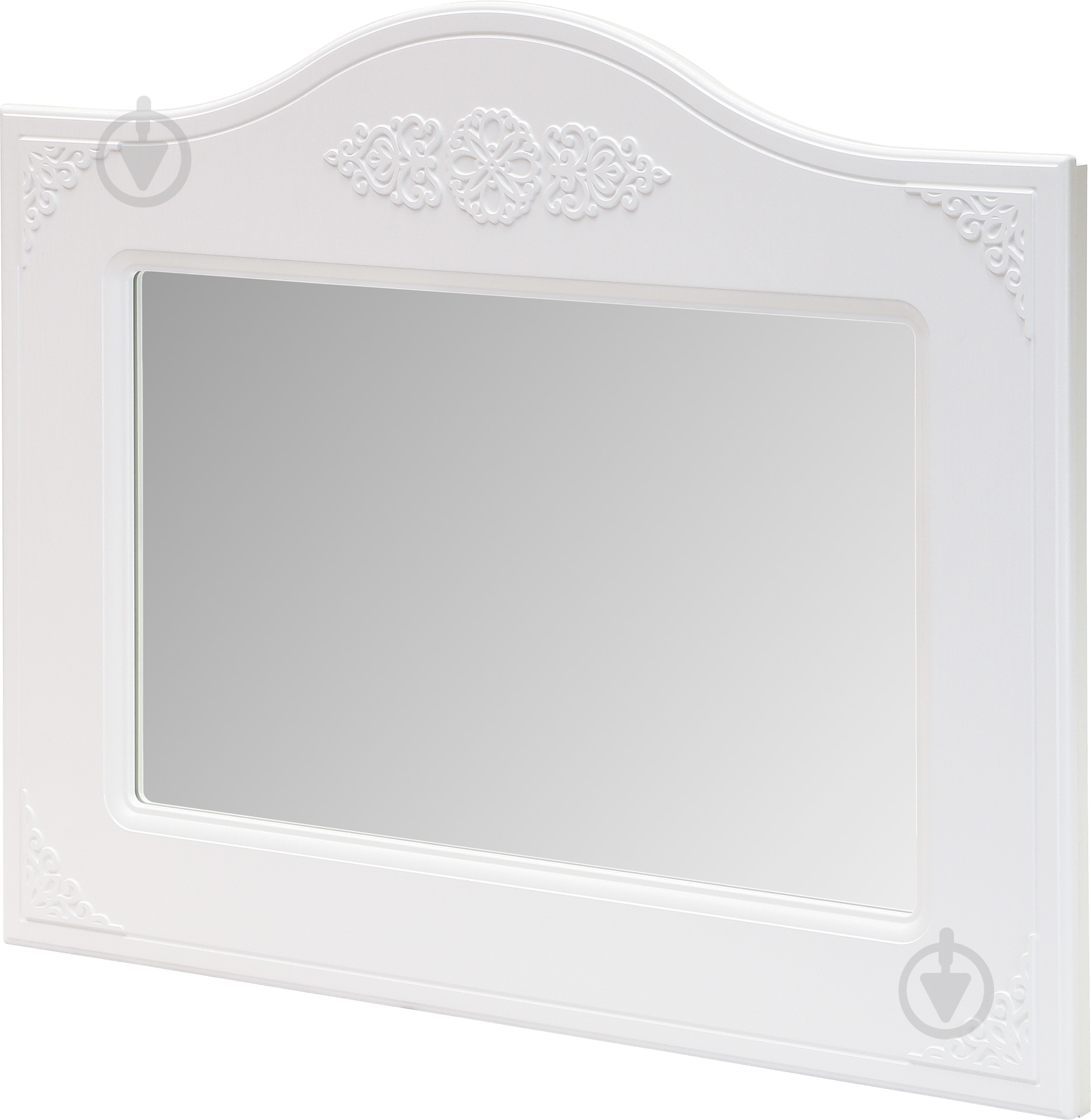 Дзеркало Санті Меблі Белль АС-8 1000x800 мм біле дерево - фото 2