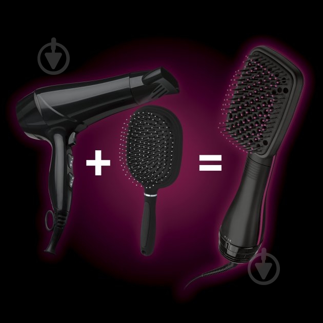 Фен-щітка Revlon Perfect heat One-Step RVDR5212E2 - фото 7 Фен-щітка Revlon Perfect heat One-Step RVDR5212E2 - фото 7