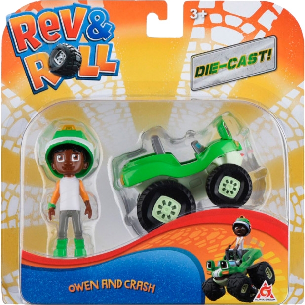 Игровой набор Rev&Roll DieCast Овен и Краш - фото 7