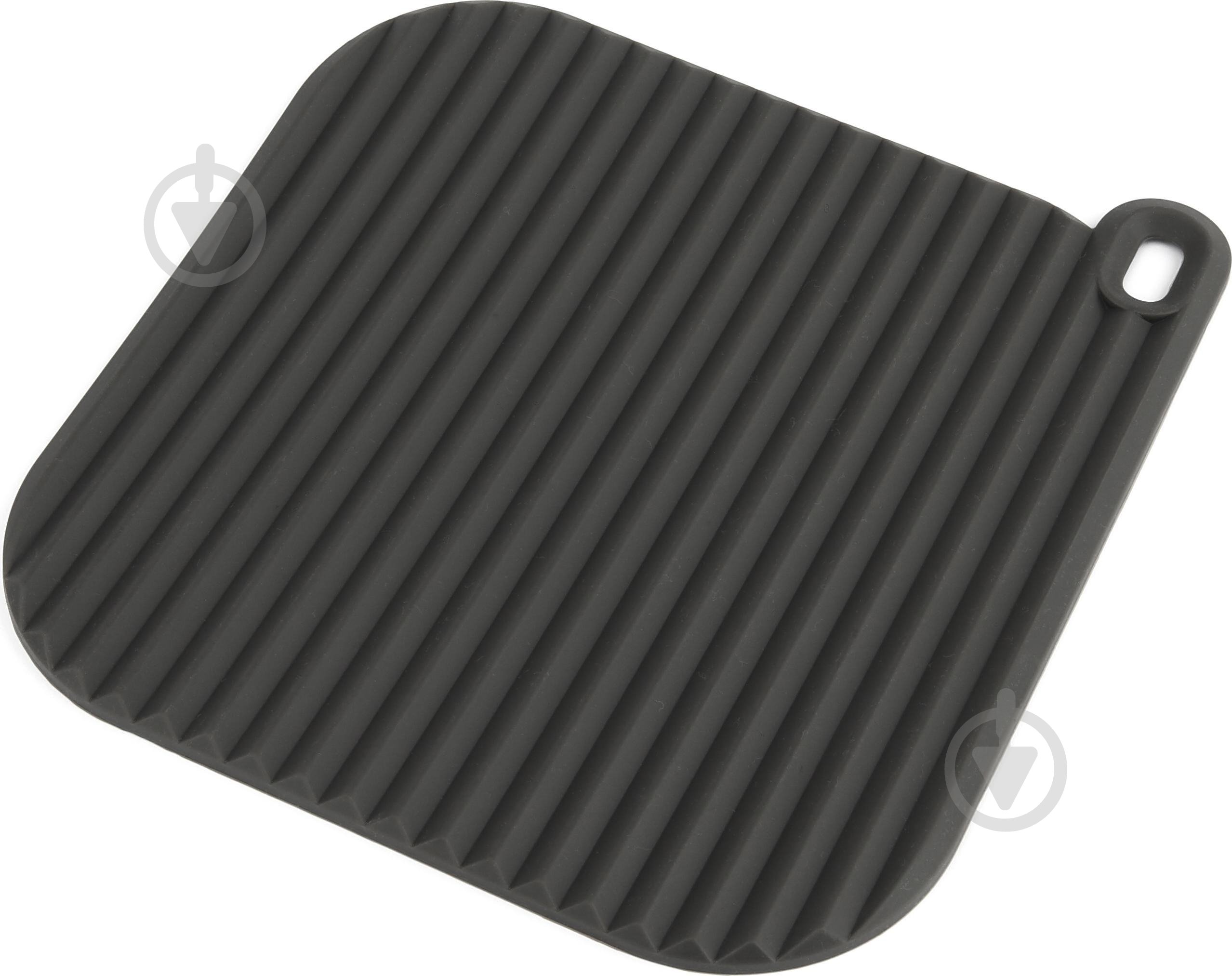 Підставка під гаряче Smart Kitchen by Flamberg Nature Charcoa 19х19 см - фото 1