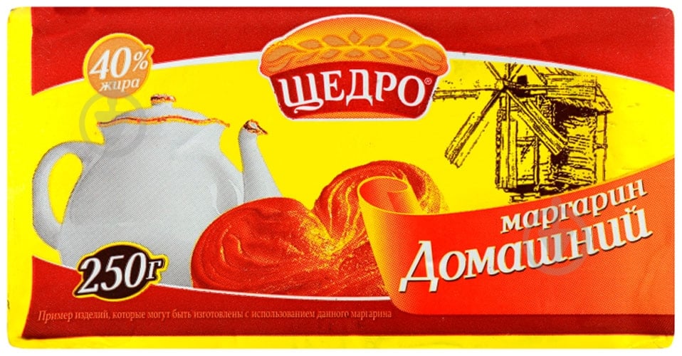 Маргарин ТМ ЩЕДРО Домашний 40% - фото 1