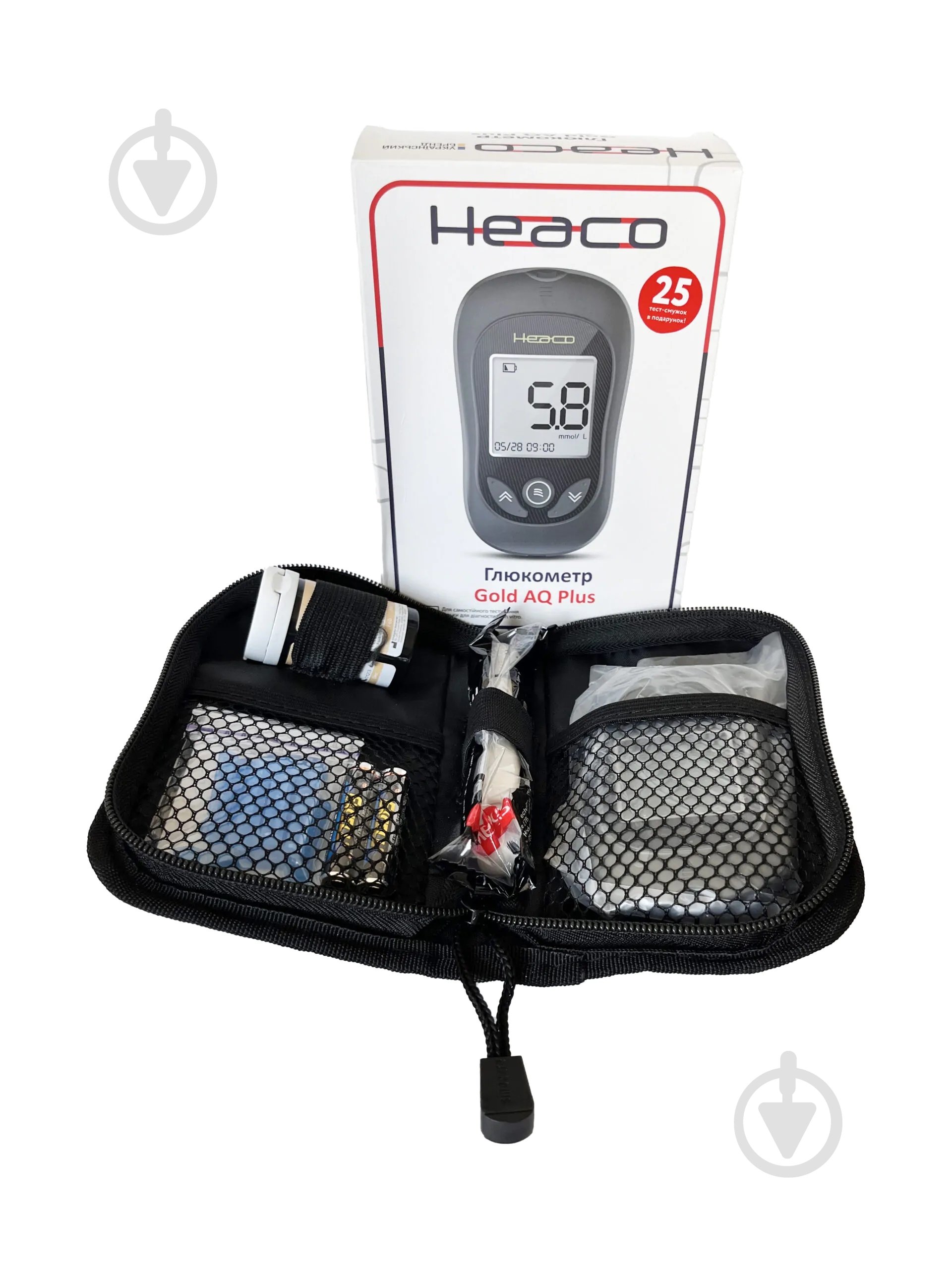 Глюкометр Heaco Gold AQ Plus - фото 2