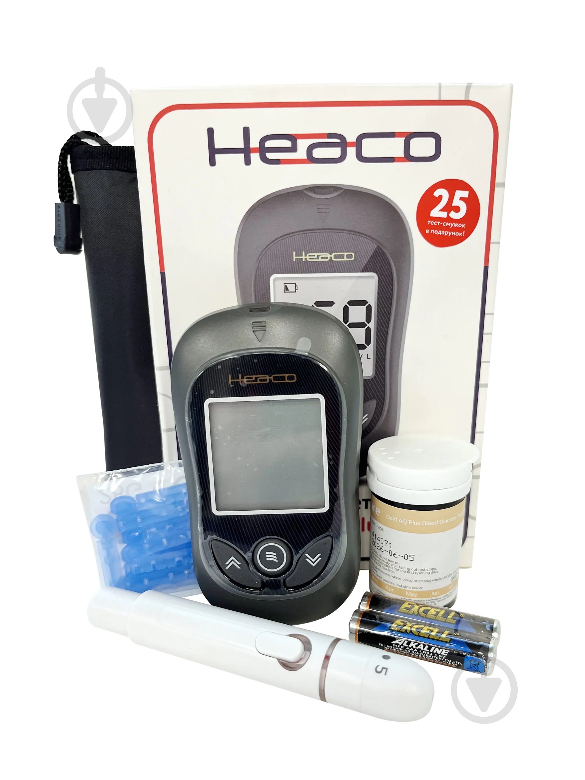 Глюкометр Heaco Gold AQ Plus - фото 3