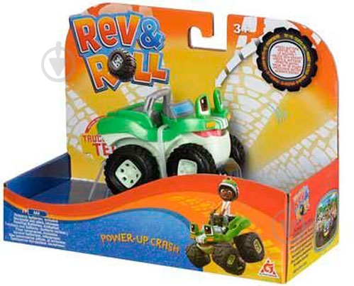 Фигурка Rev&Roll Power-Up Crash EU881240 - фото 2