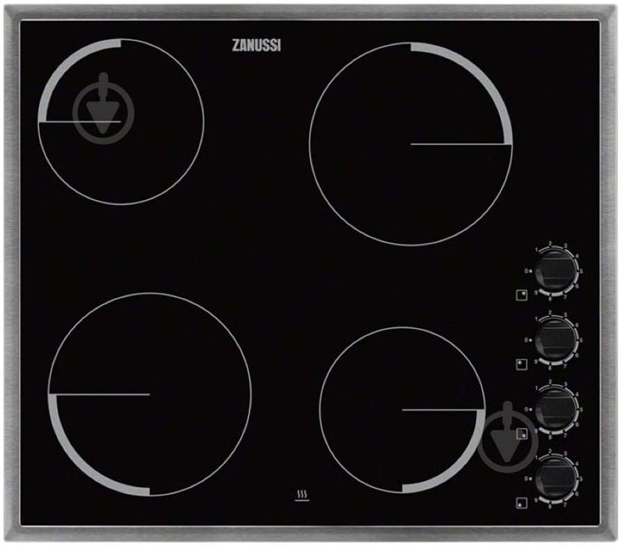 Варочная поверхность электрическая Zanussi ZEV 6140 XBA - фото 1