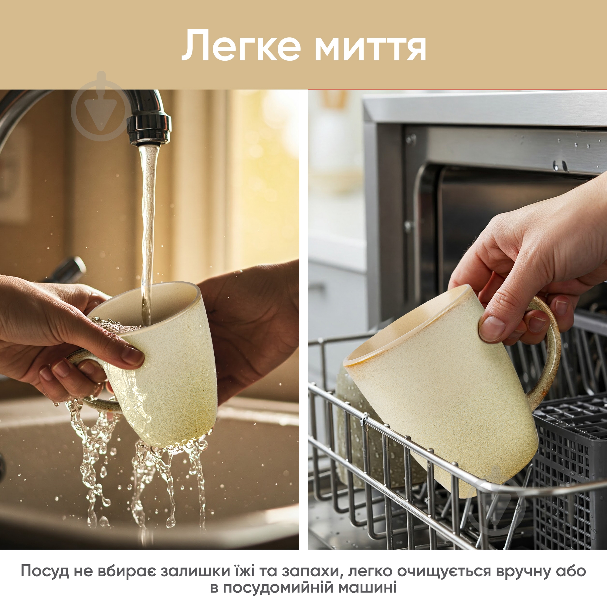 Чашка Krauff 360 мл Stone 21-318-016 - фото 6 Чашка Krauff 360 мл Stone 21-318-016 - фото 6