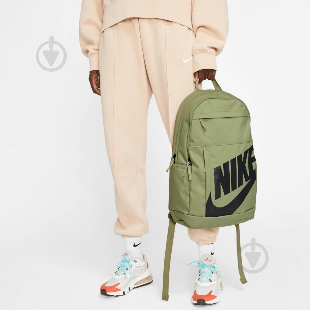 Рюкзак Nike NK Elemental Backpack – 2.0 BA5876-310 21 л оливковый - фото 4