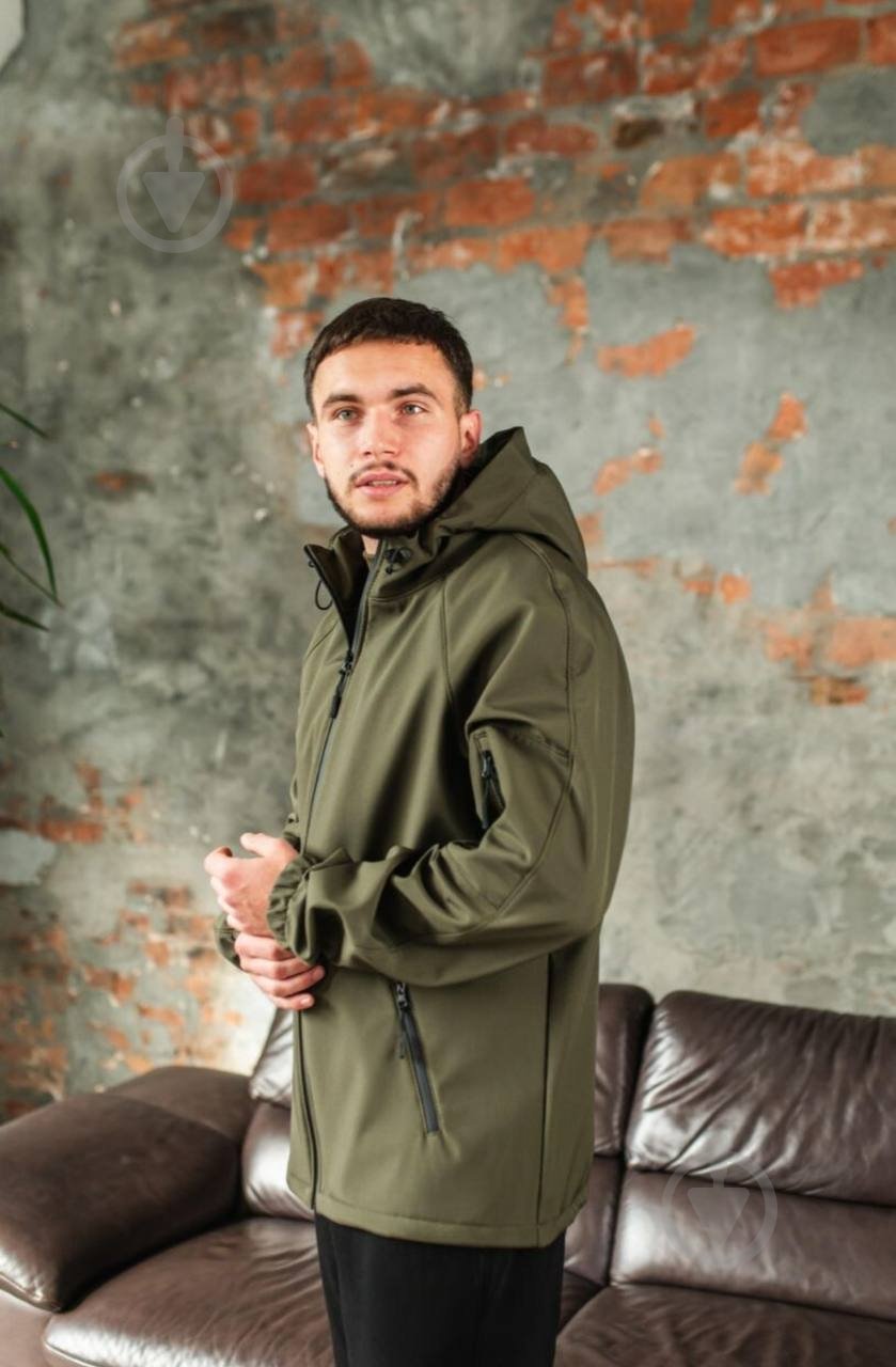 Куртка мужская демисезонная LOGOS-Tac теплая Soft Shell без шевронов 04-07-00-0027 р.M хаки - фото 1 Куртка мужская демисезонная LOGOS-Tac теплая Soft Shell без шевронов 04-07-00-0027 р.M хаки - фото 1